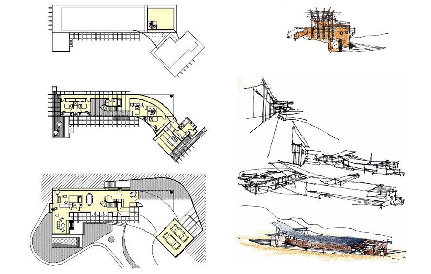 The first prototype house was a stunning example of the naturalistin potential of the entire project. 1Lucas_Ranch_Environmental_Subdivision_18A