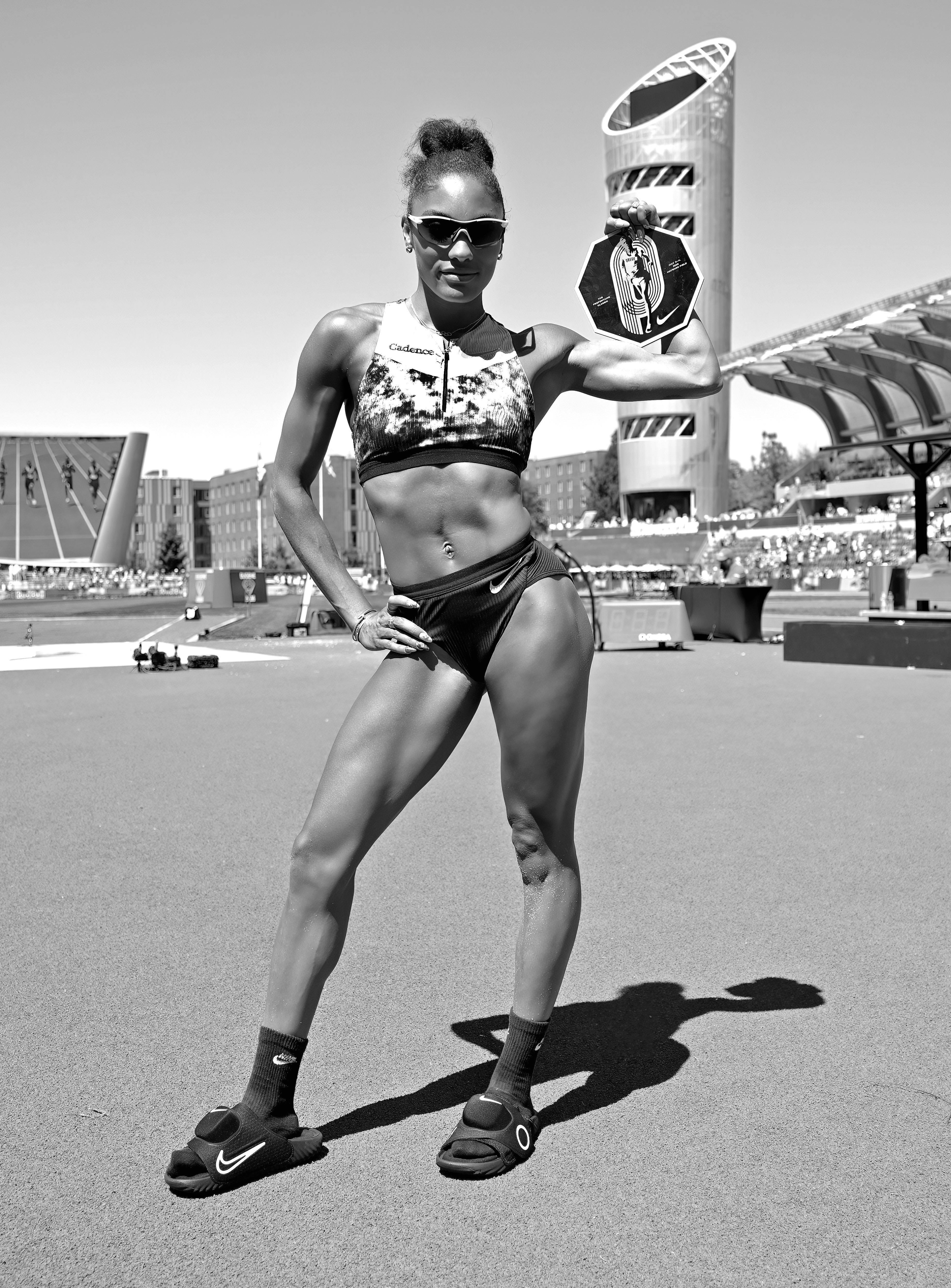 tara davis Woodhall long jump pre 2026
