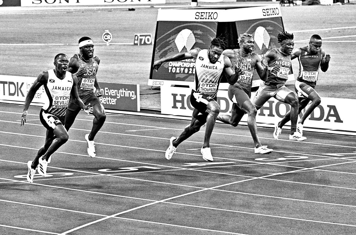 Oblique Seville wins the 100 meters at the 2025 World Championships in Tokyo