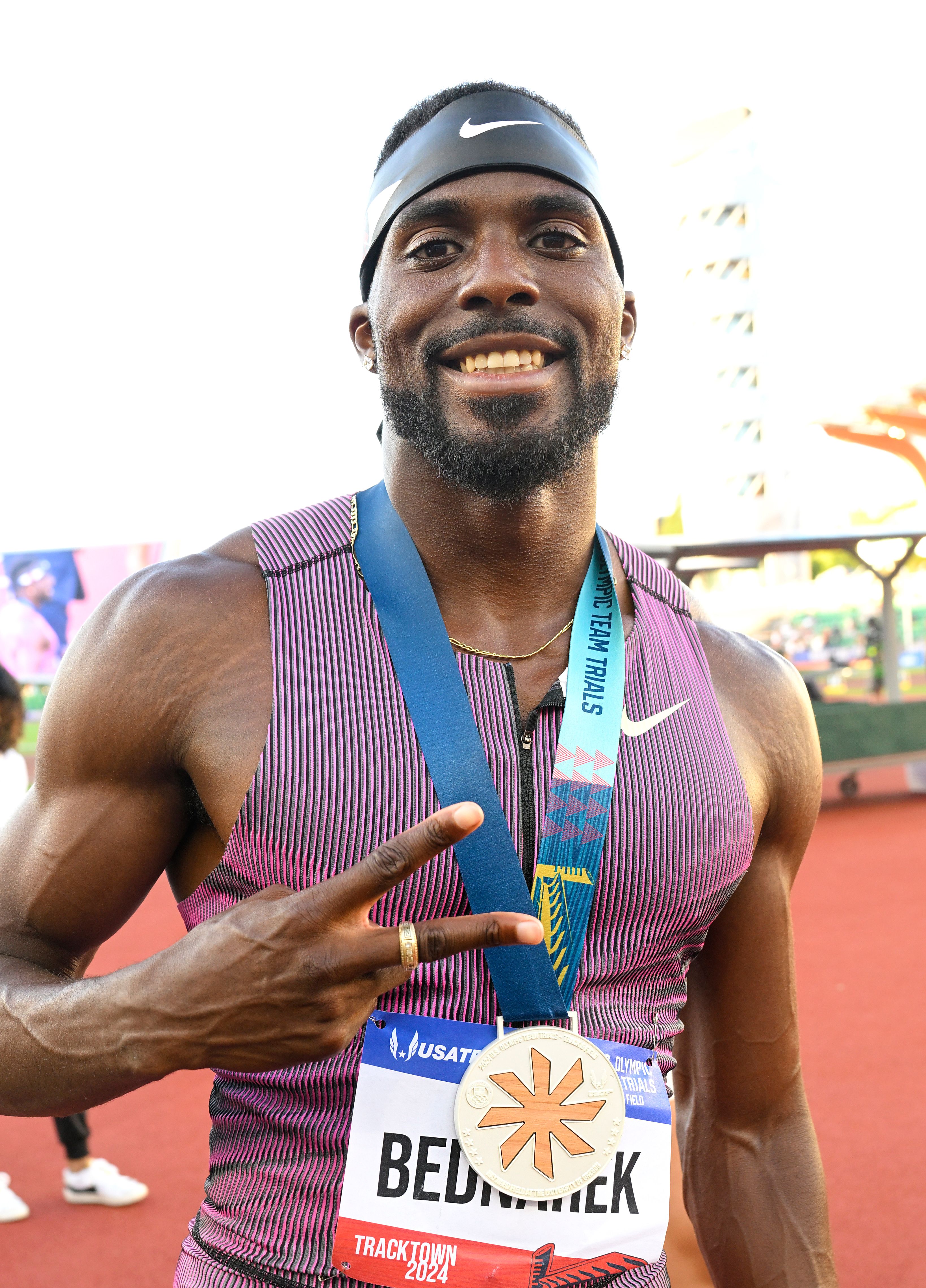 bednarek 100m 2024 US Oly trials day 3  jeff cohen photo  612 copy.jpg