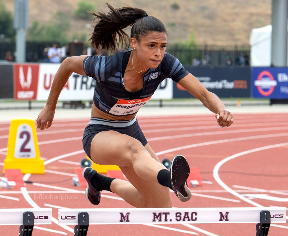 Sydney Mclaughlin, 100 meter hurdles, 2021 USATF GOLDEN GAMES