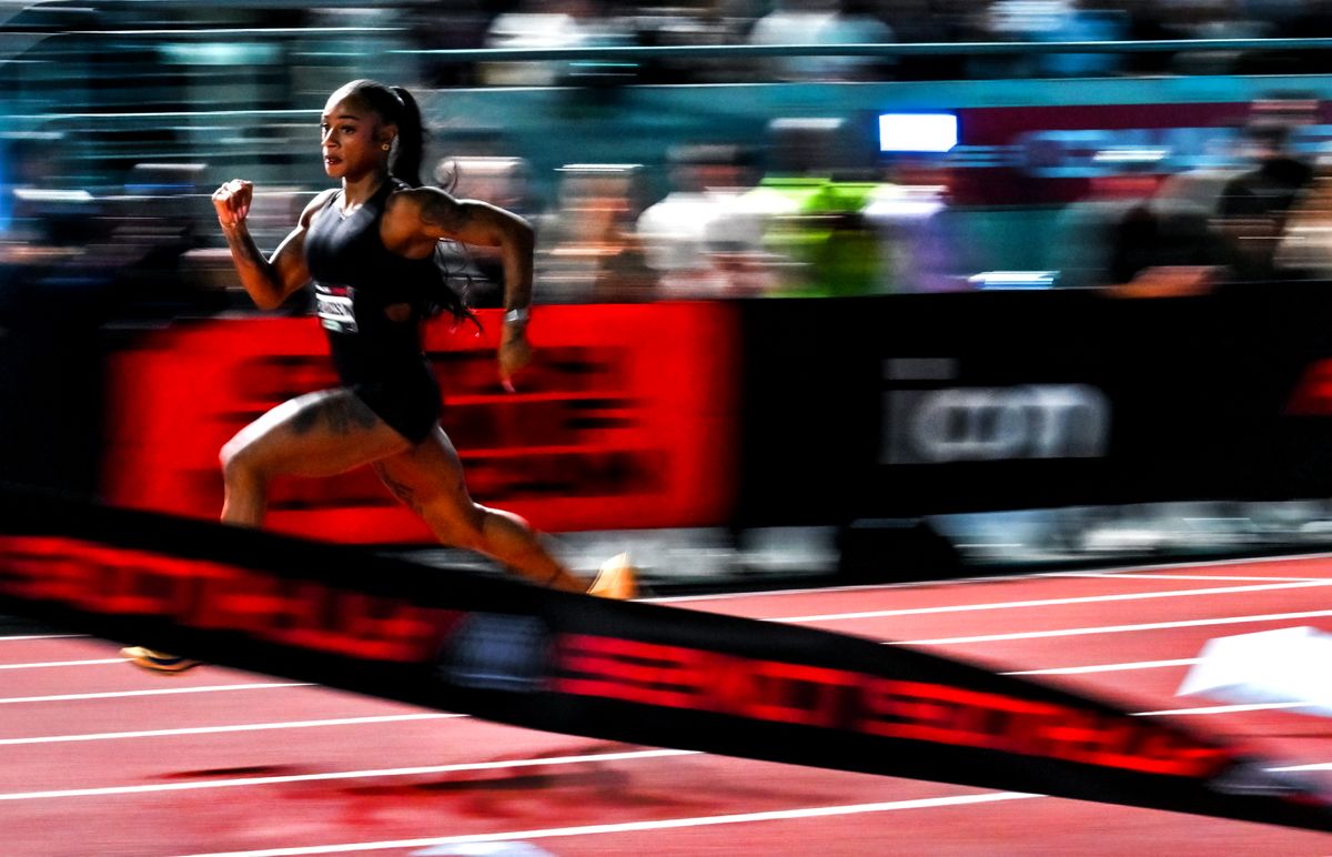 SHACARRI RICHARDSON, 100M. ATHLOS 26 LONDON.