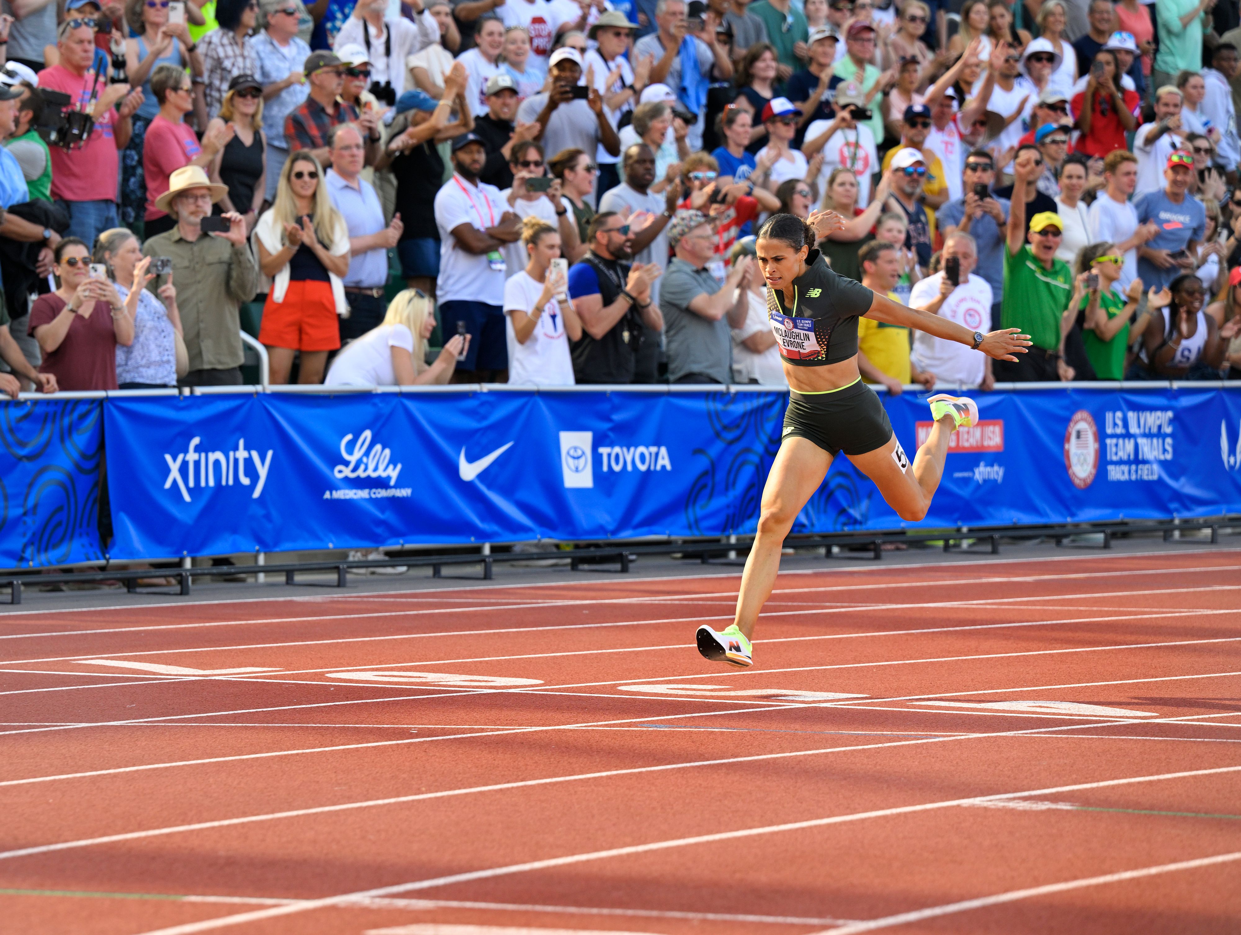 Sydney McLaughlin Levrone world record 400m hurdles  50.65