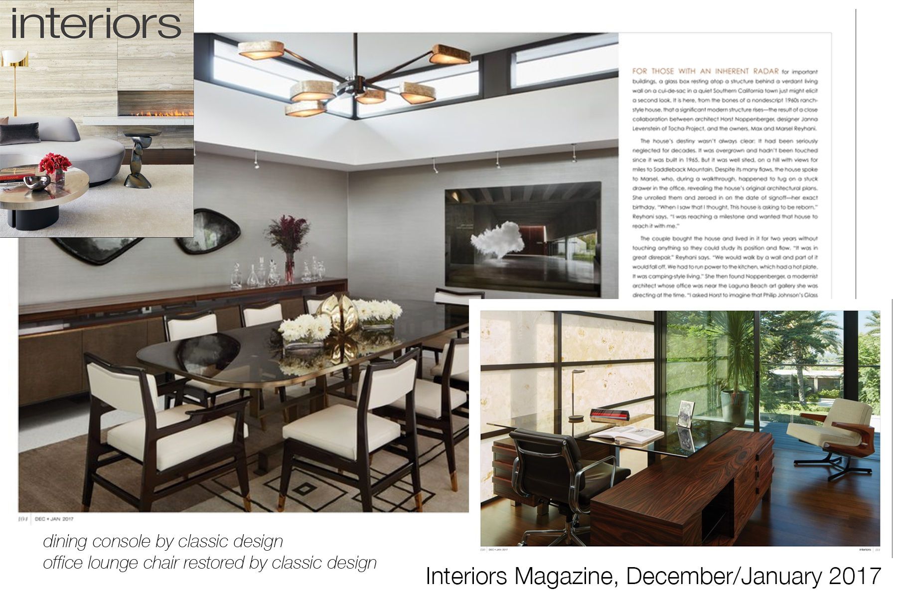 Interiors Magazine - December/January 2017