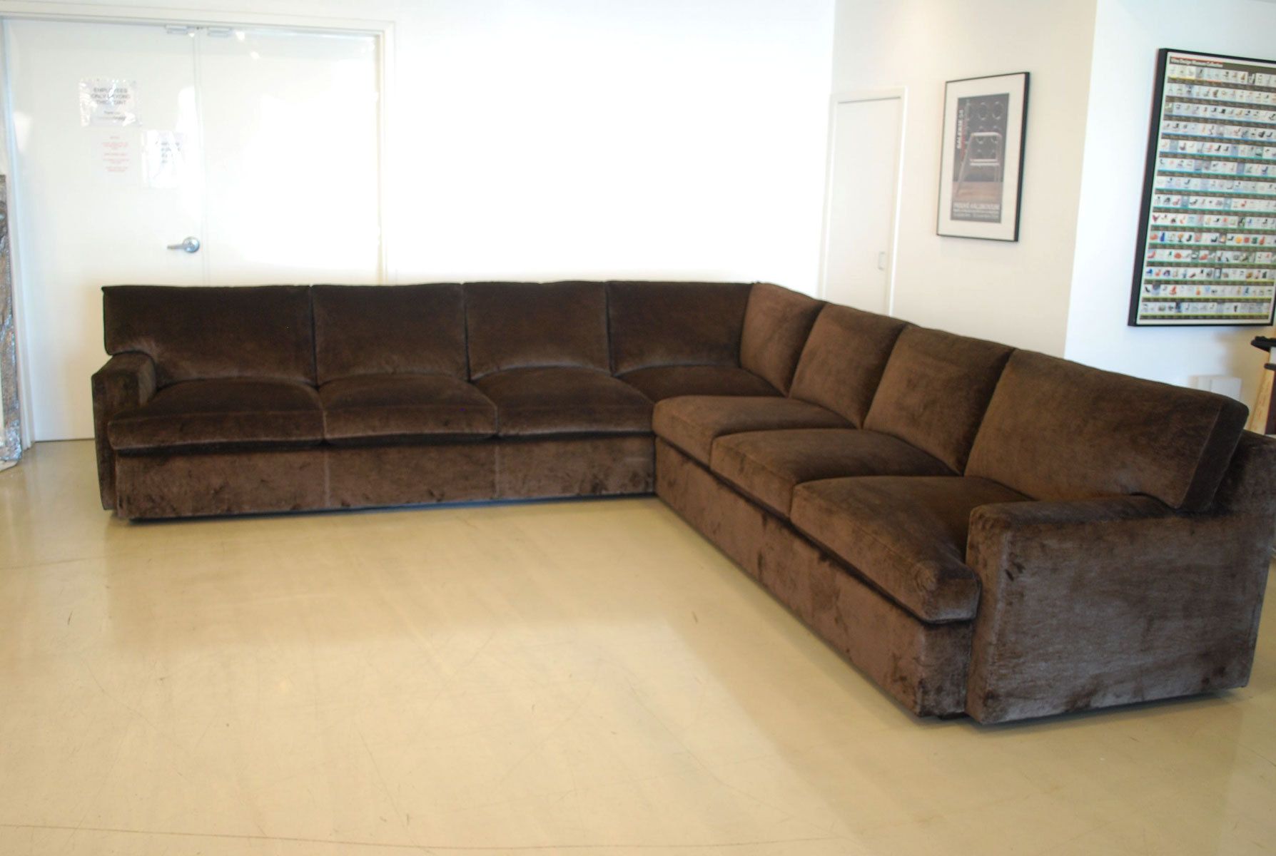 Custom Sectional Sofas classic design upholstery, window