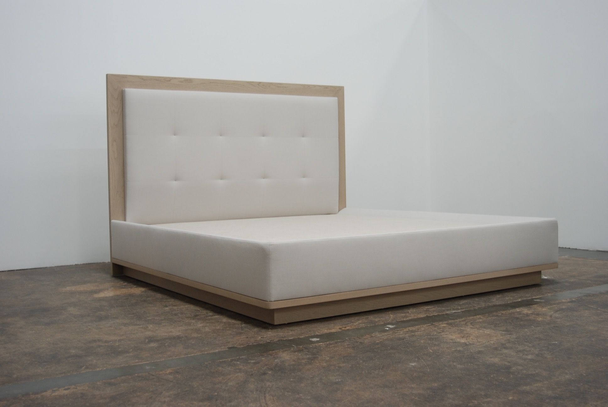 CW Bed with Wood Base