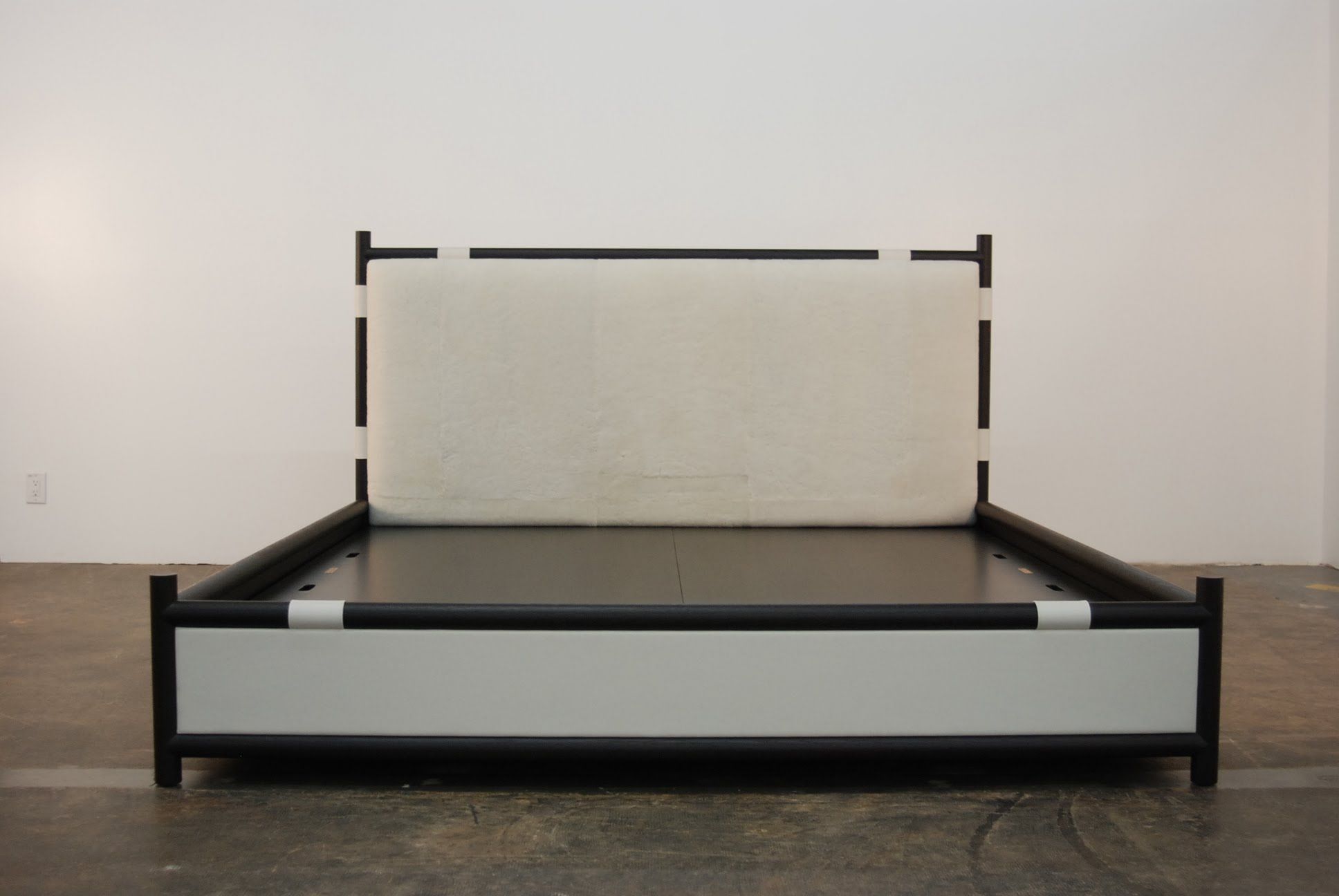 Rustic Shearling Bed