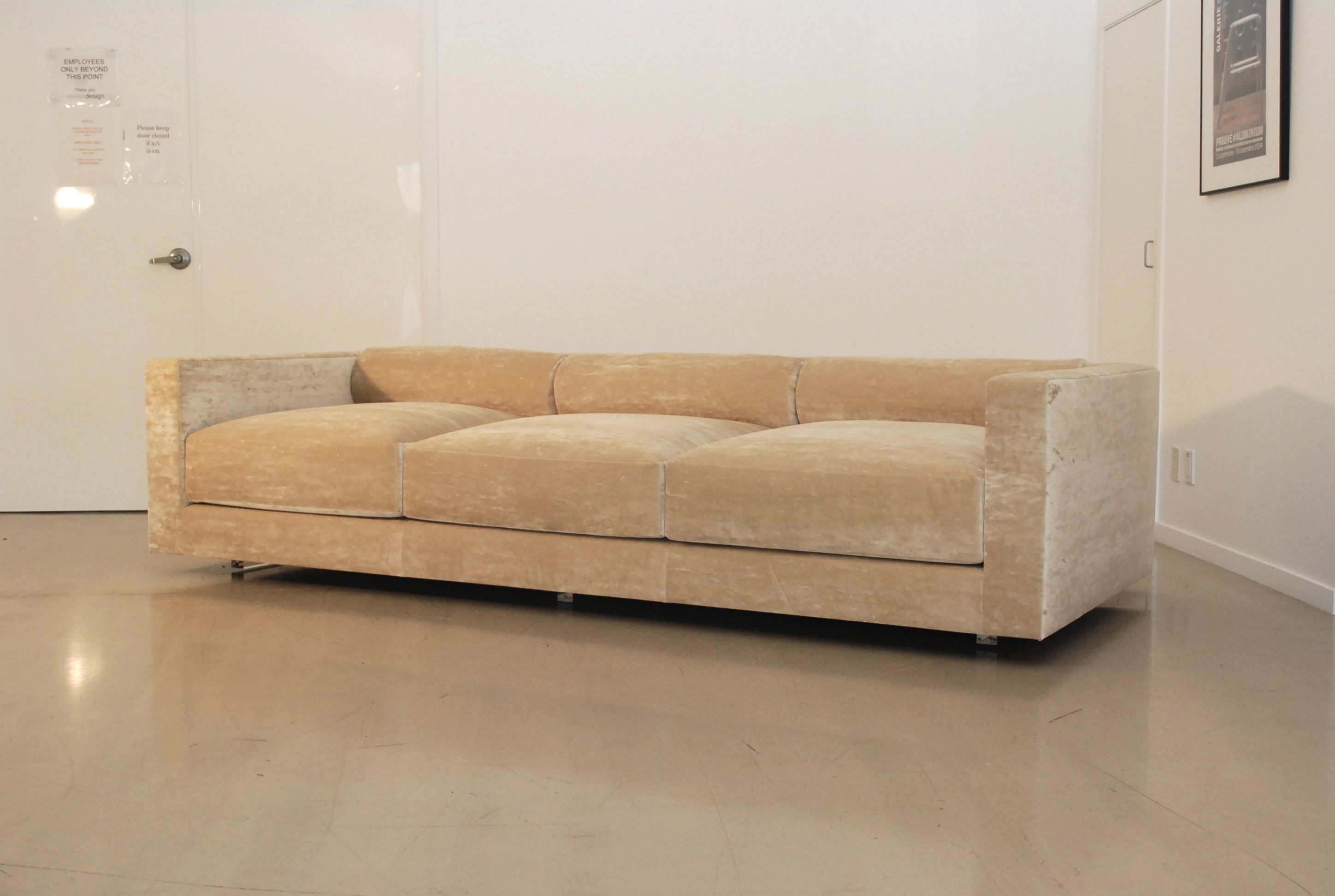 Tuxedo Sofa with Bolsters