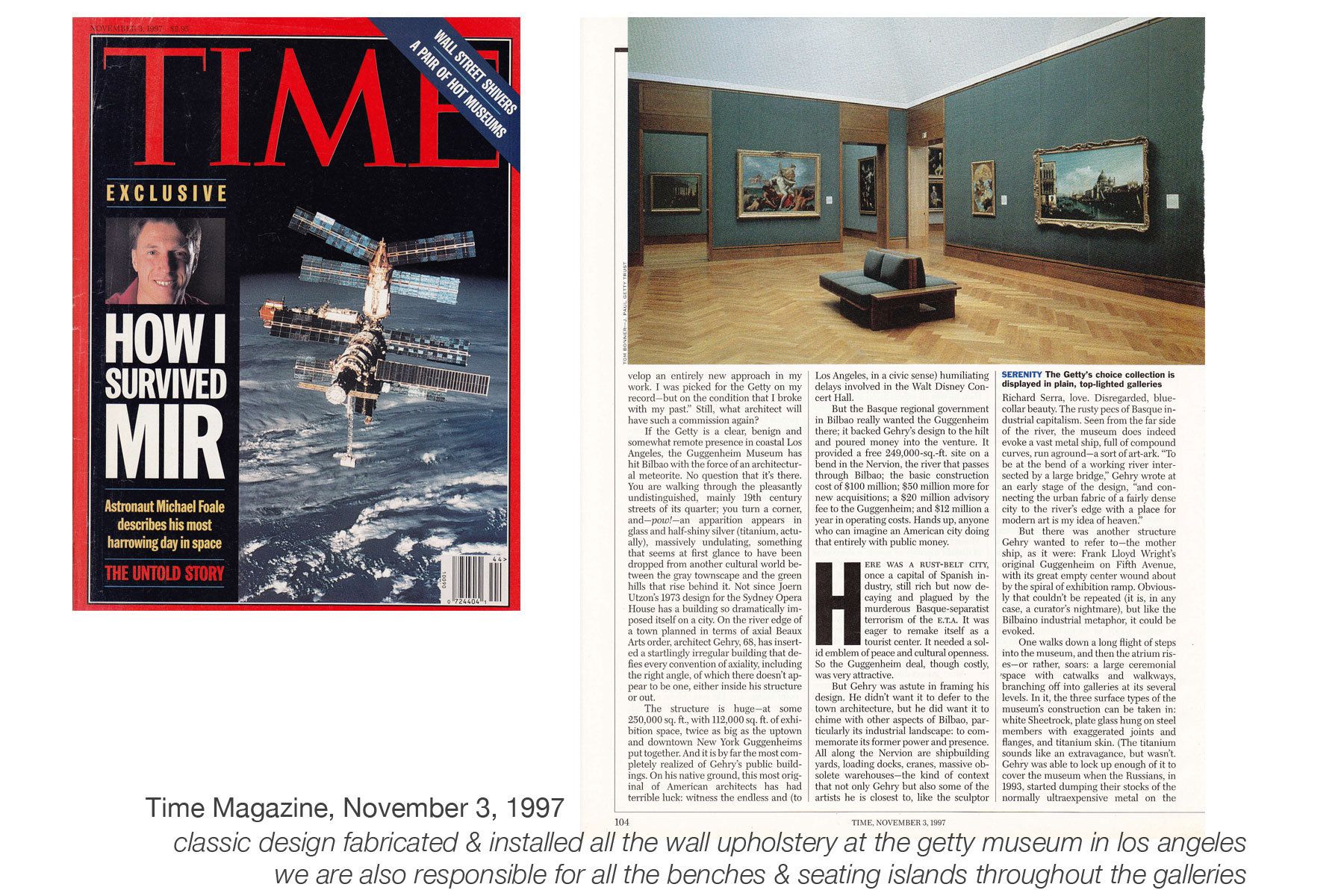 Time Magazine, November 3, 1997