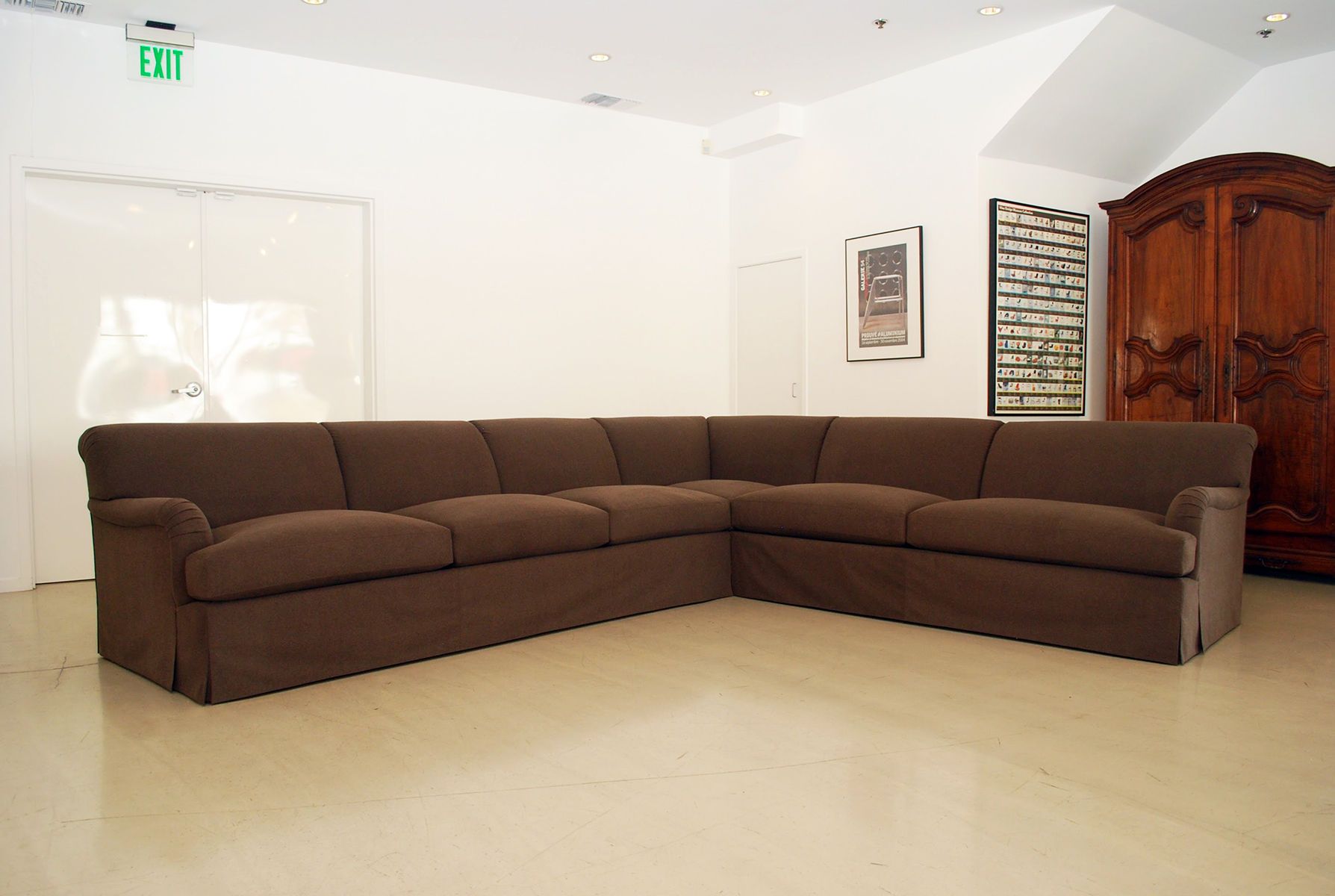 Skirted Sectional Sofa