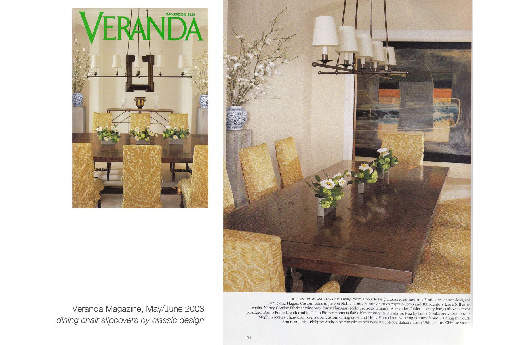Veranda Magazine, May/June 2003