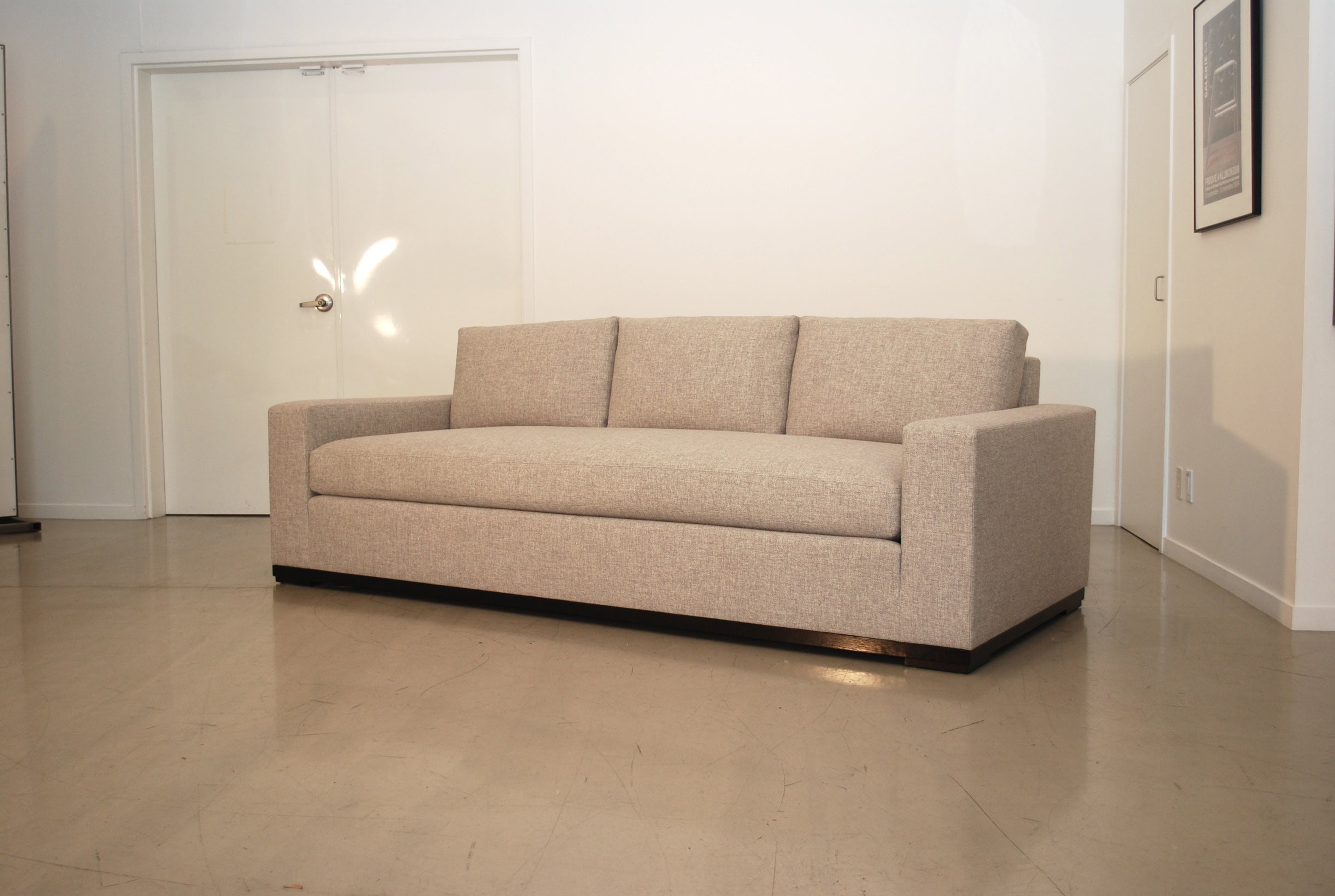 MR Sofa with Wood Base