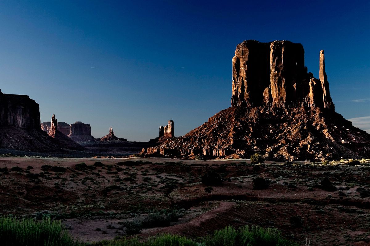 West Mitten. Monument Valley, Navajo Reservation