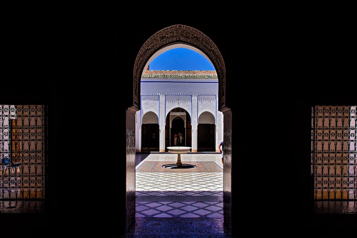 Bahia Palace. Marrakech, Morocco