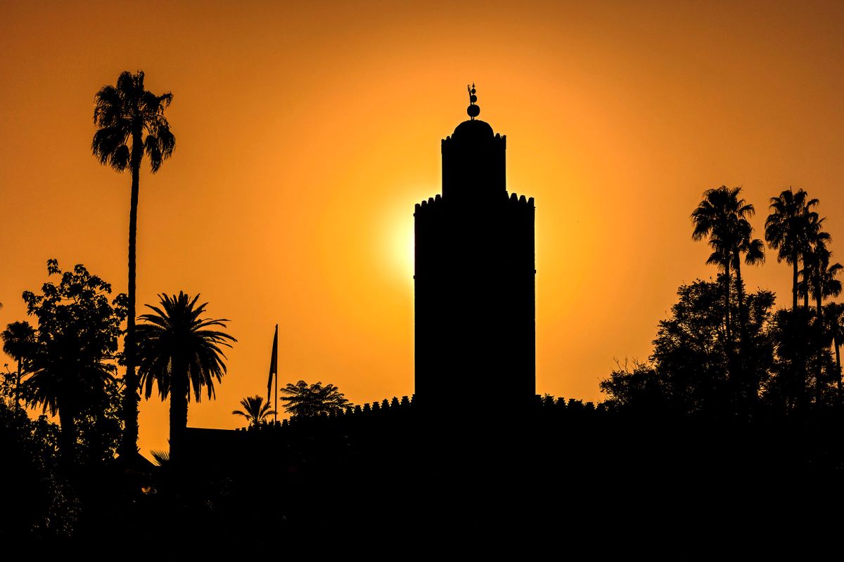 Kutubiyya Mosque. Marrakech, Morocco