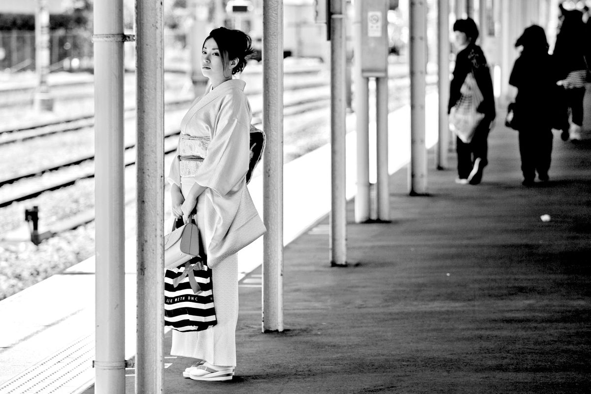 Train Station. Yokosuka, Kanagawa, Japan