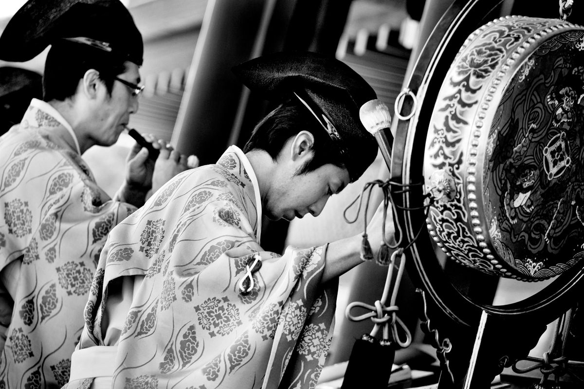 Tsurugaoka Hachimangu Shinto Shrine. Kamakura, Kanagawa, Japan