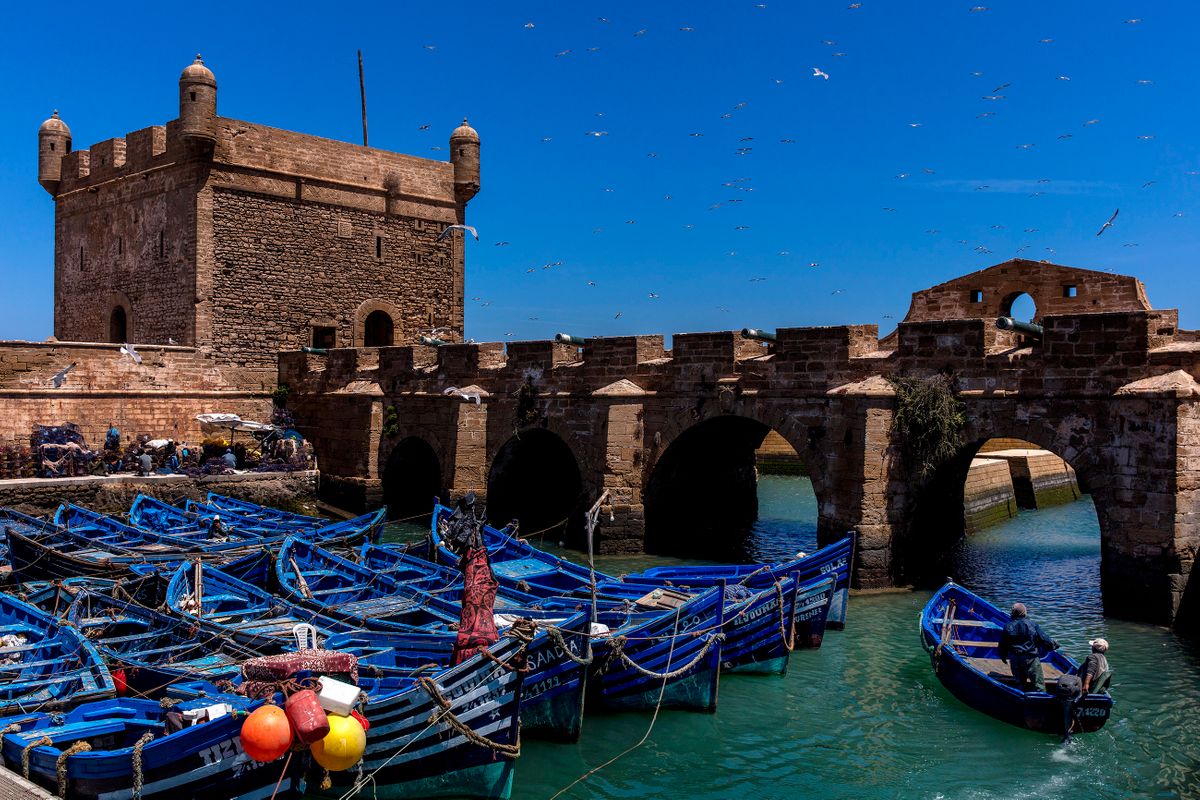 Citadel and Marina. Essaouira, Morocco