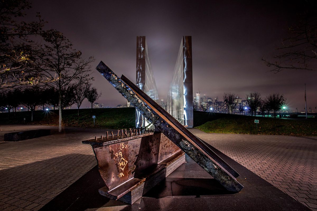 September 11th Memorial. Liberty State Park, New Jersey