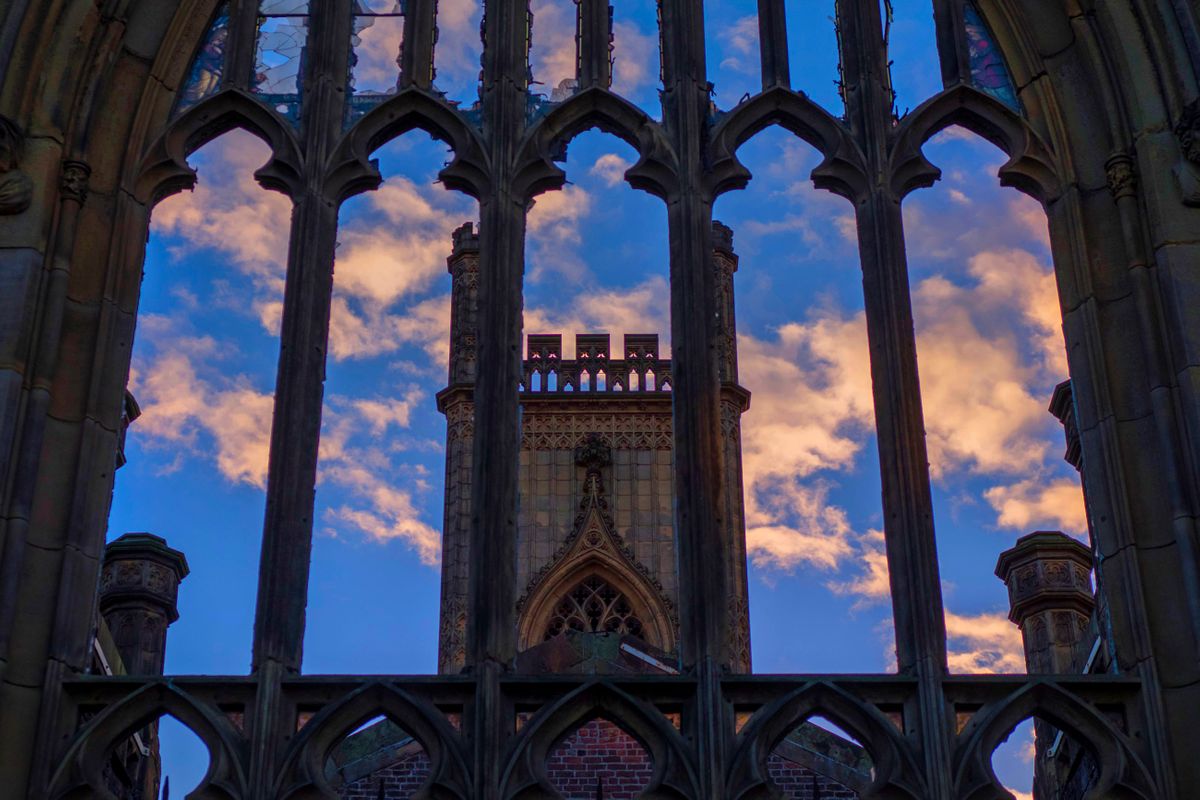 Church of St. Luke. Liverpool, England