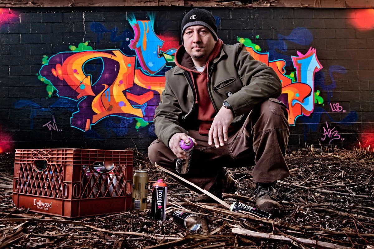 Graffiti Artist Jeff Allen