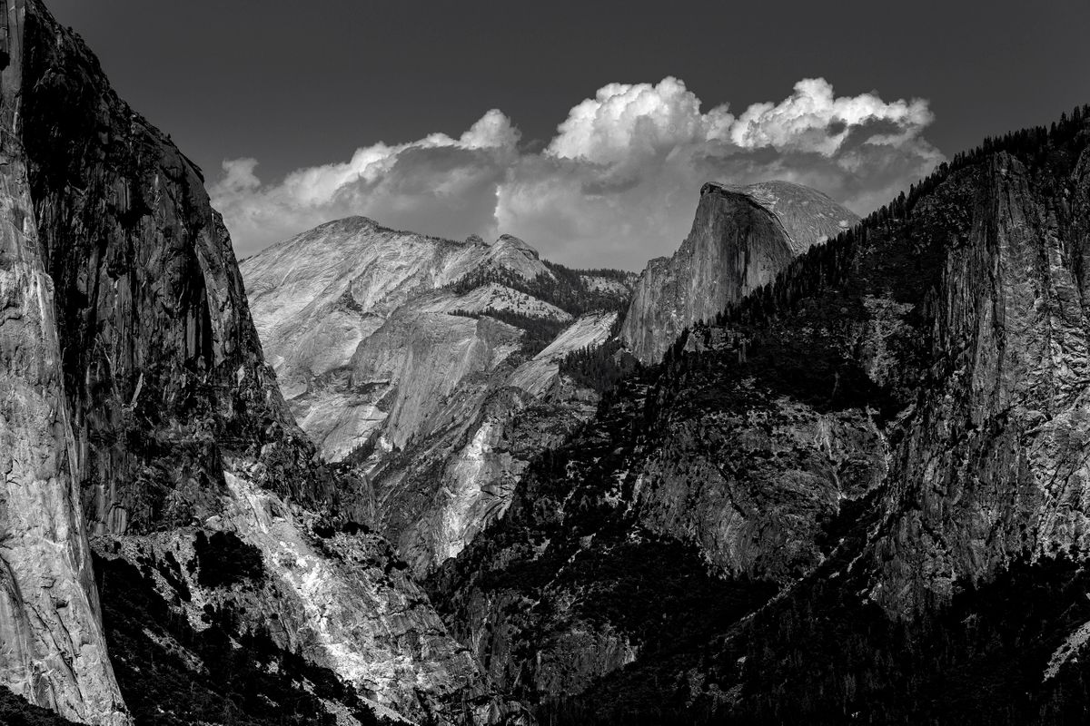 Half Dome. Yosemite National Park, California