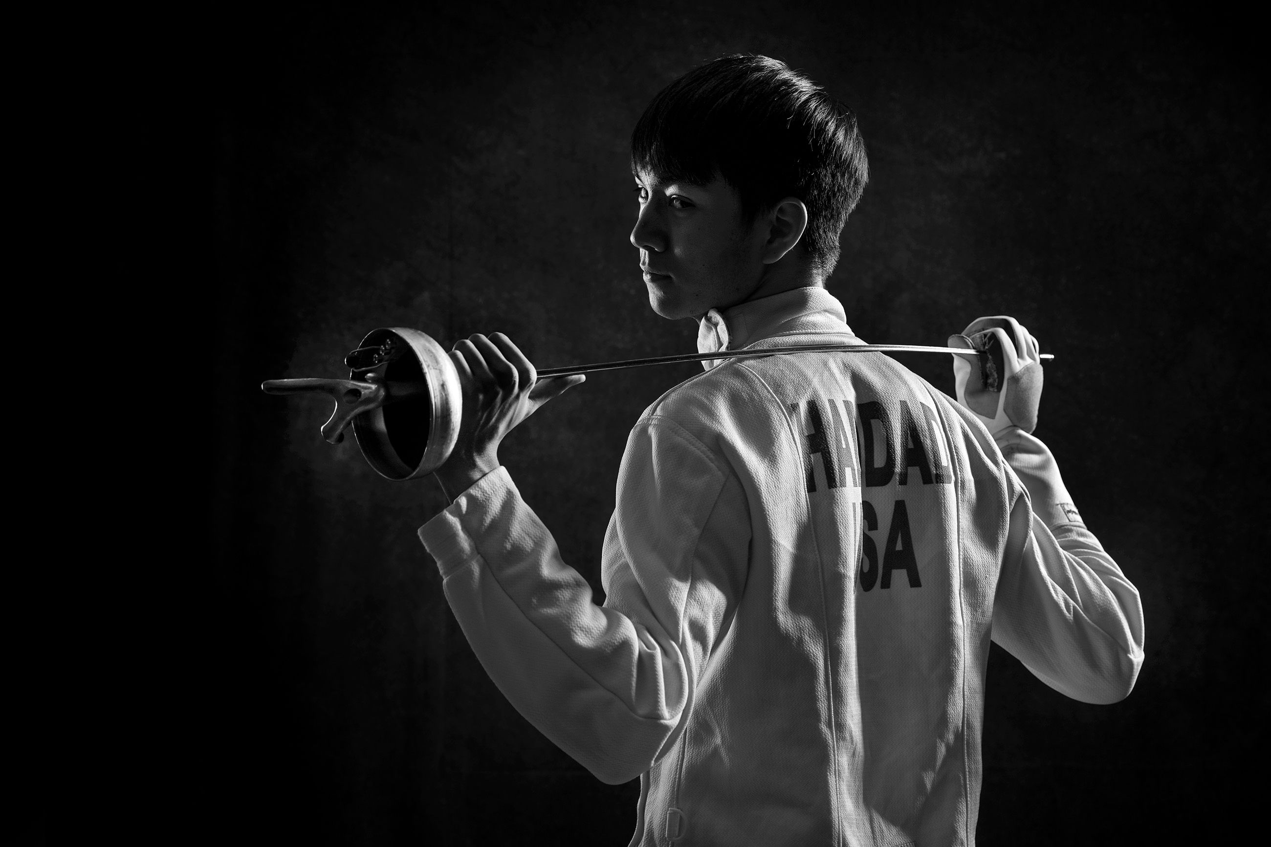Columbia University Epee Fencer Justin Haddad