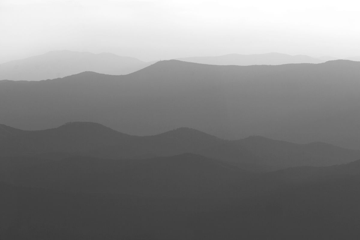 Blue Ridge Mountains. Shenandoah Valley, Virginia