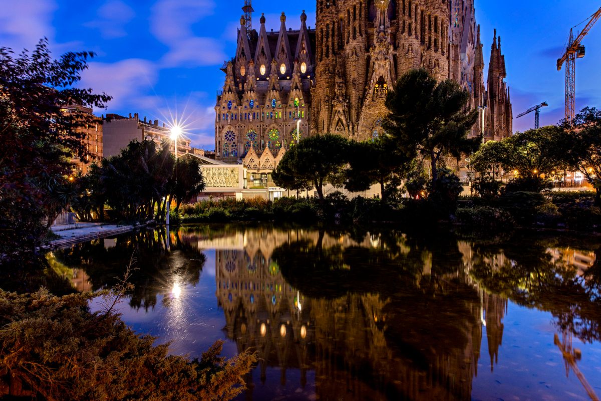 La Sagrada Familia. Barcelona, Catalonia, Spain