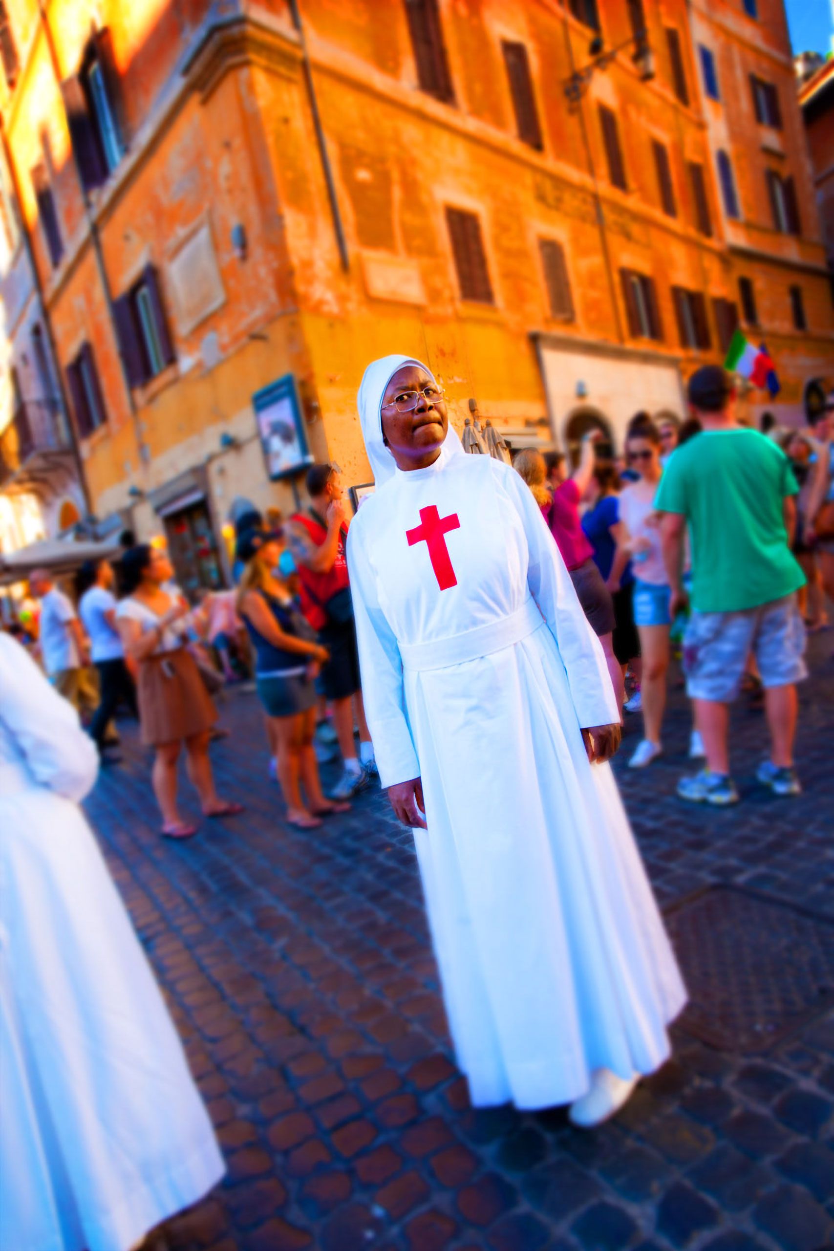 Nunn in Rome Italy