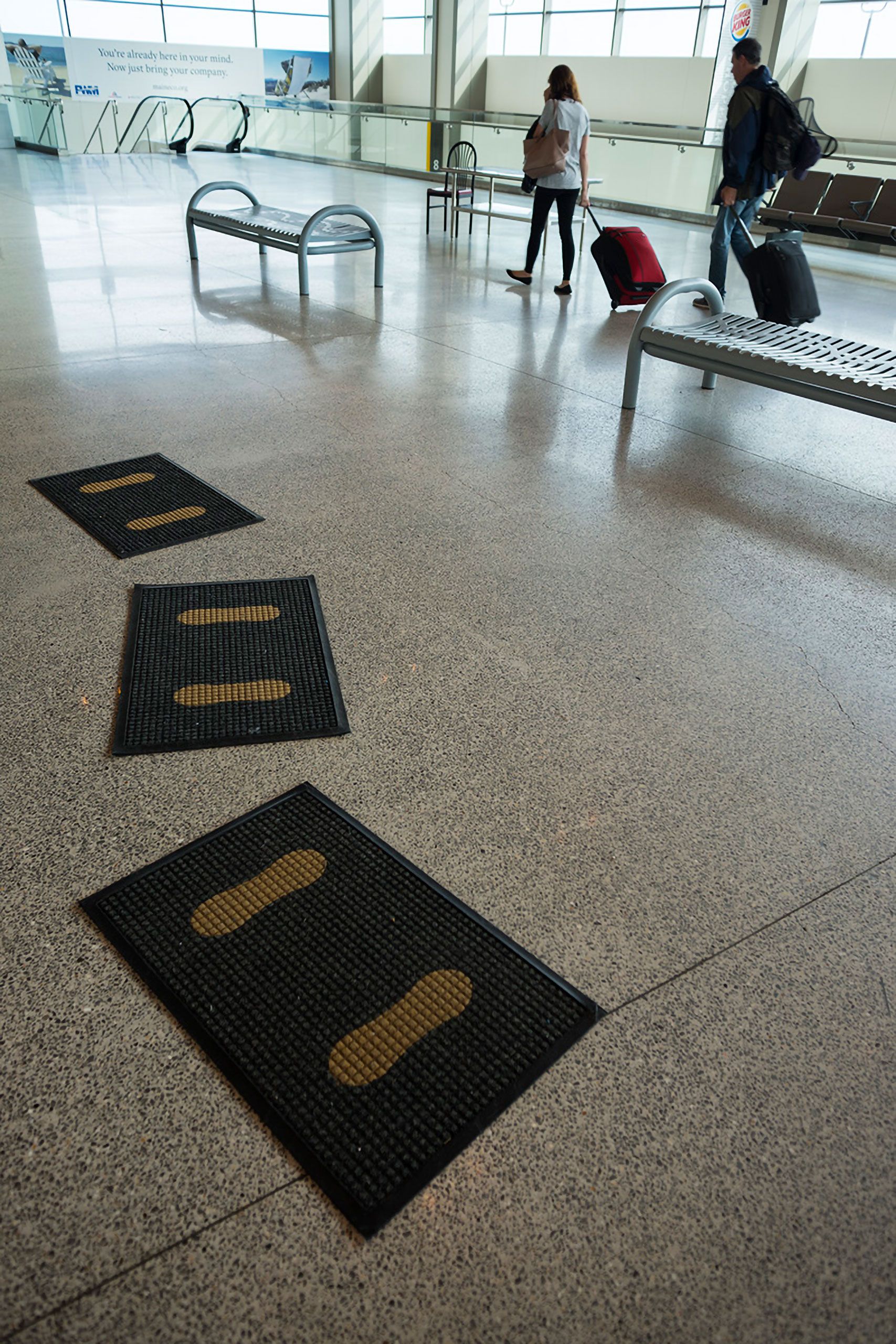 floor mats Portland intentional jetport PWM Maine 