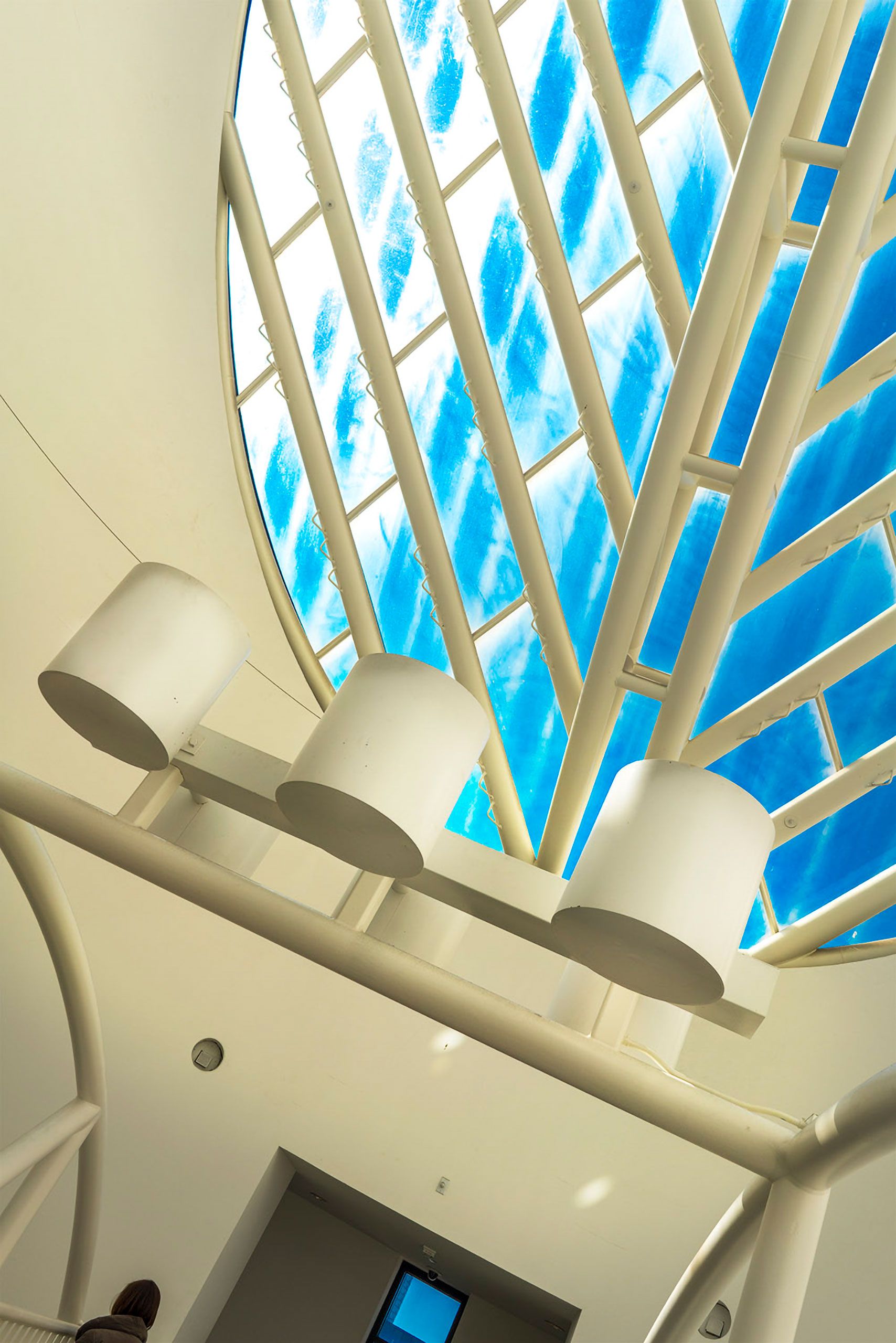 San Francisco Museum of Modern Art glass enclosed beige on fifth floor  architect Mark Jensen