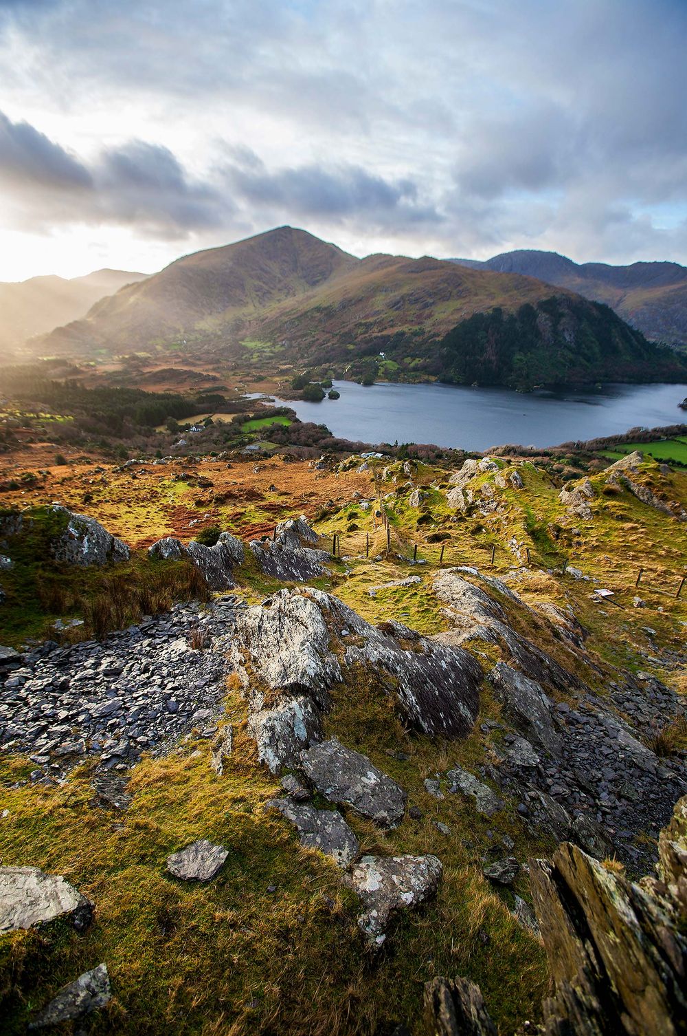 A mountain lake some where in southern Ireland 