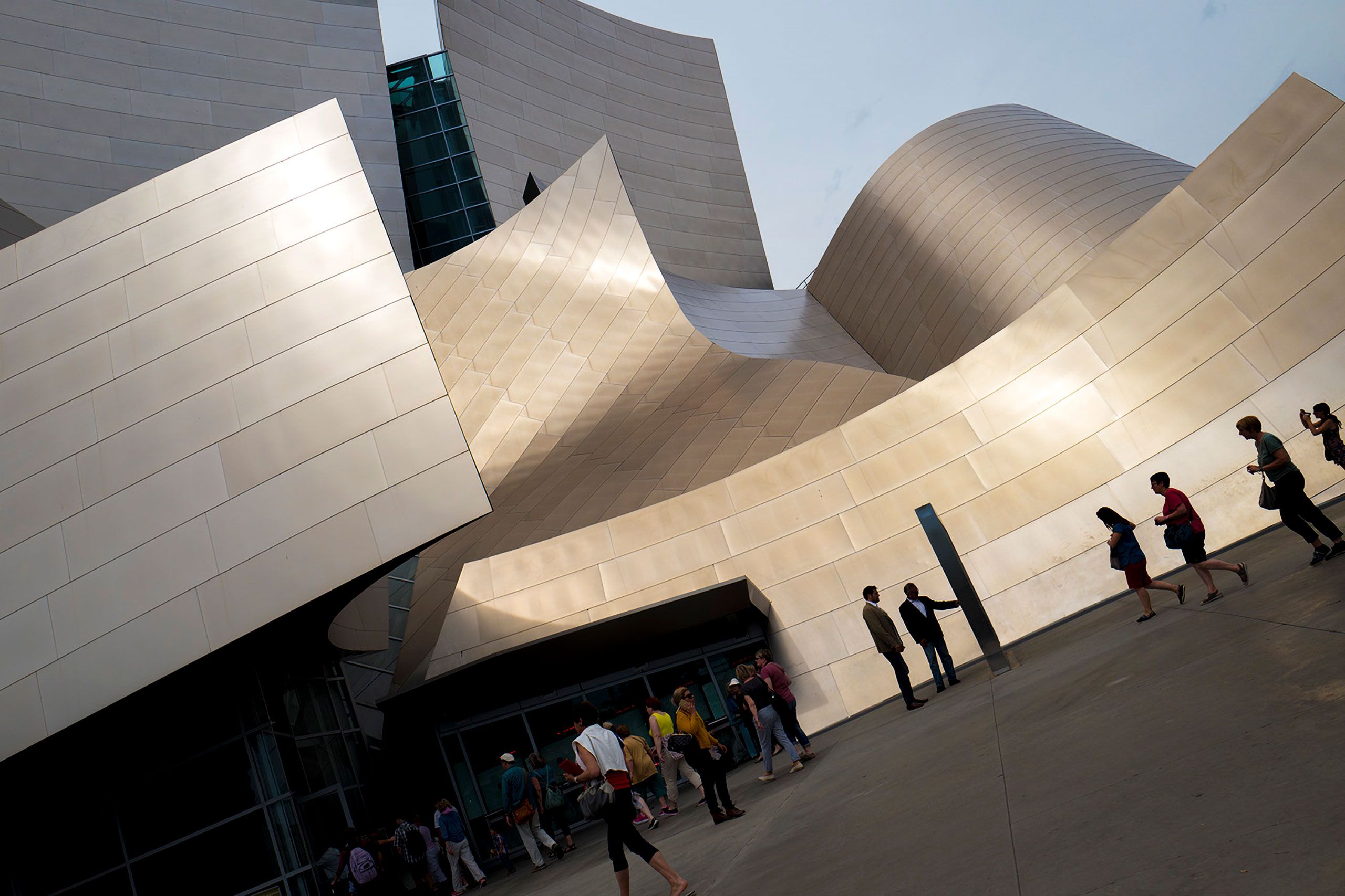 Walt Disney Concert Hall designed by Frank Gehry