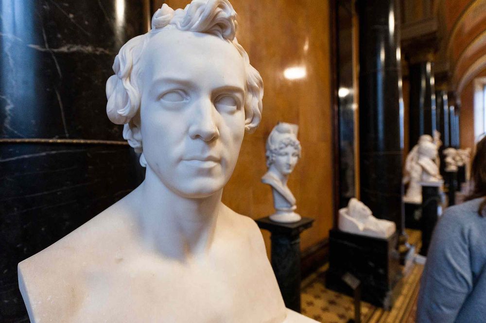 statue in meseum rome