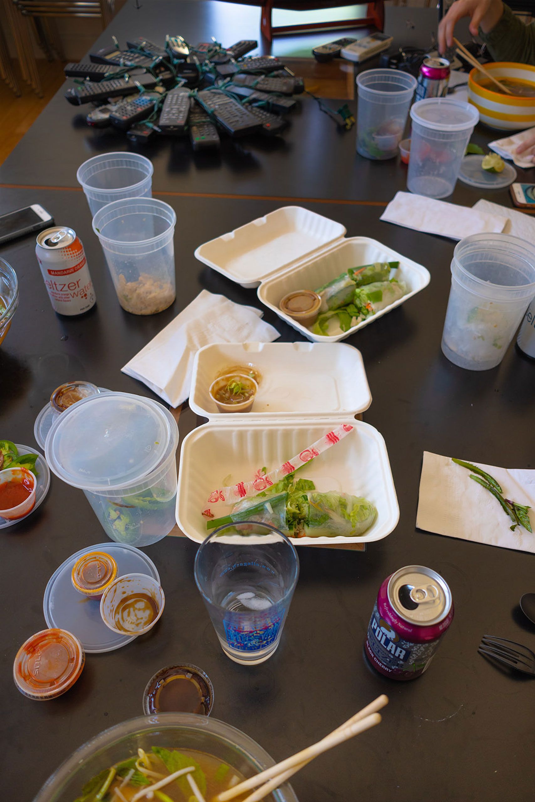 Take out sushi lunch from YOSOKU at Warren Roos Photography Studio South portland Maine 