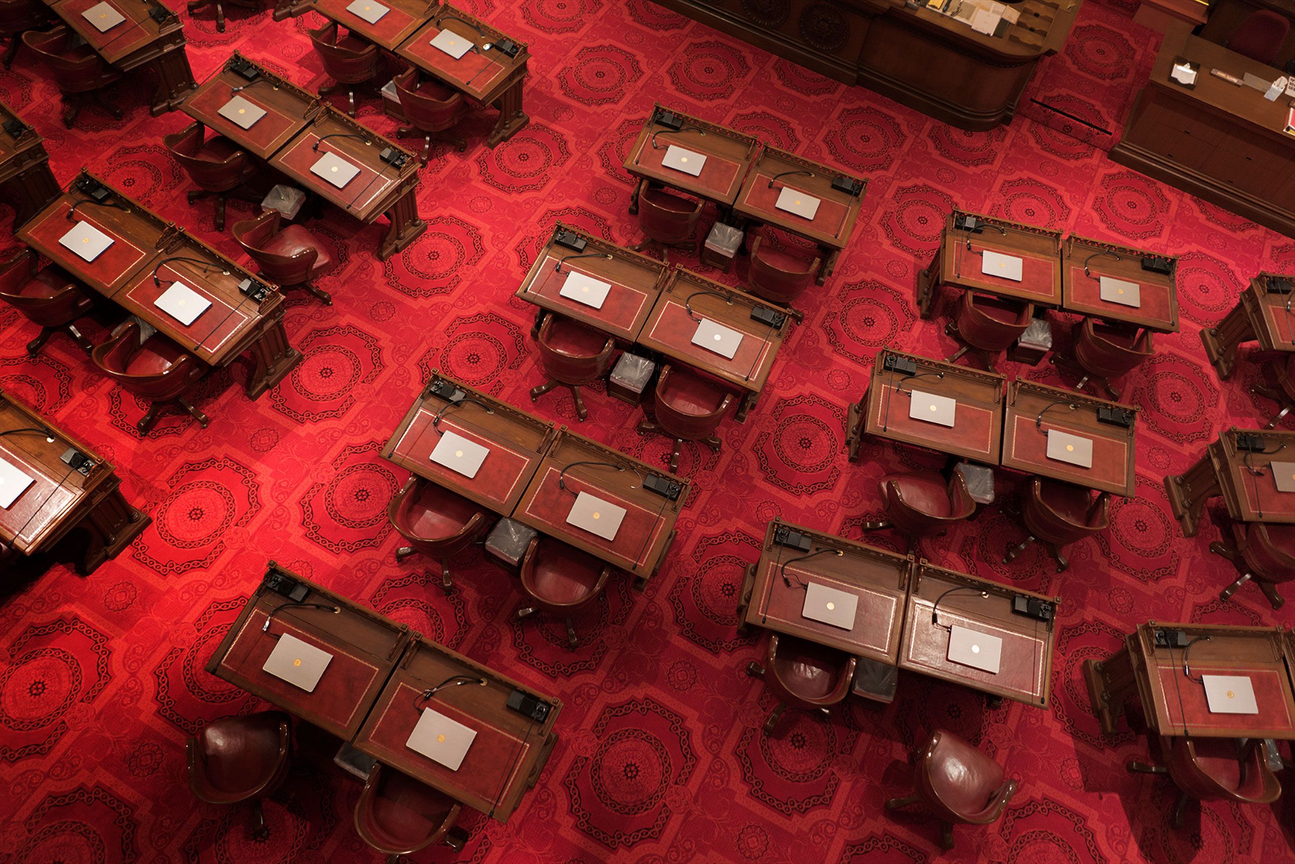 Senate Chamber State capitol building Sacramento California