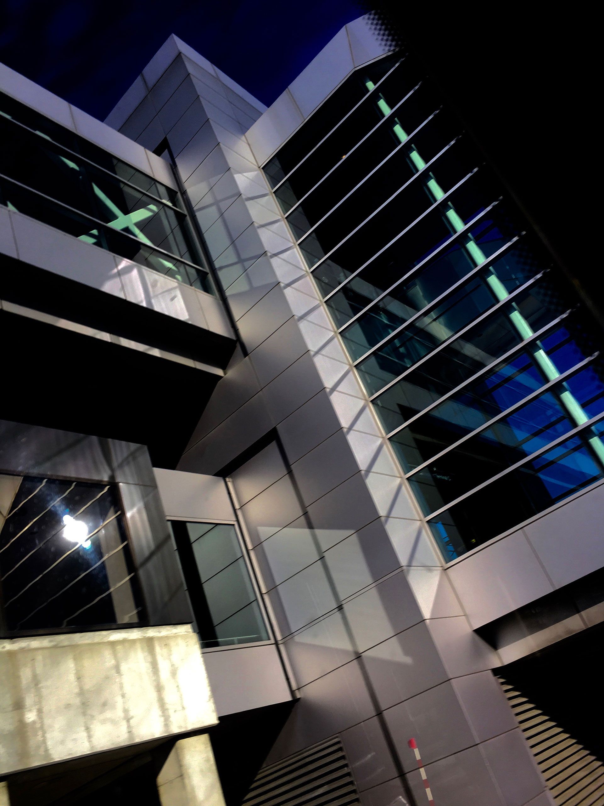 detail of the Walt Disney Concert Hall