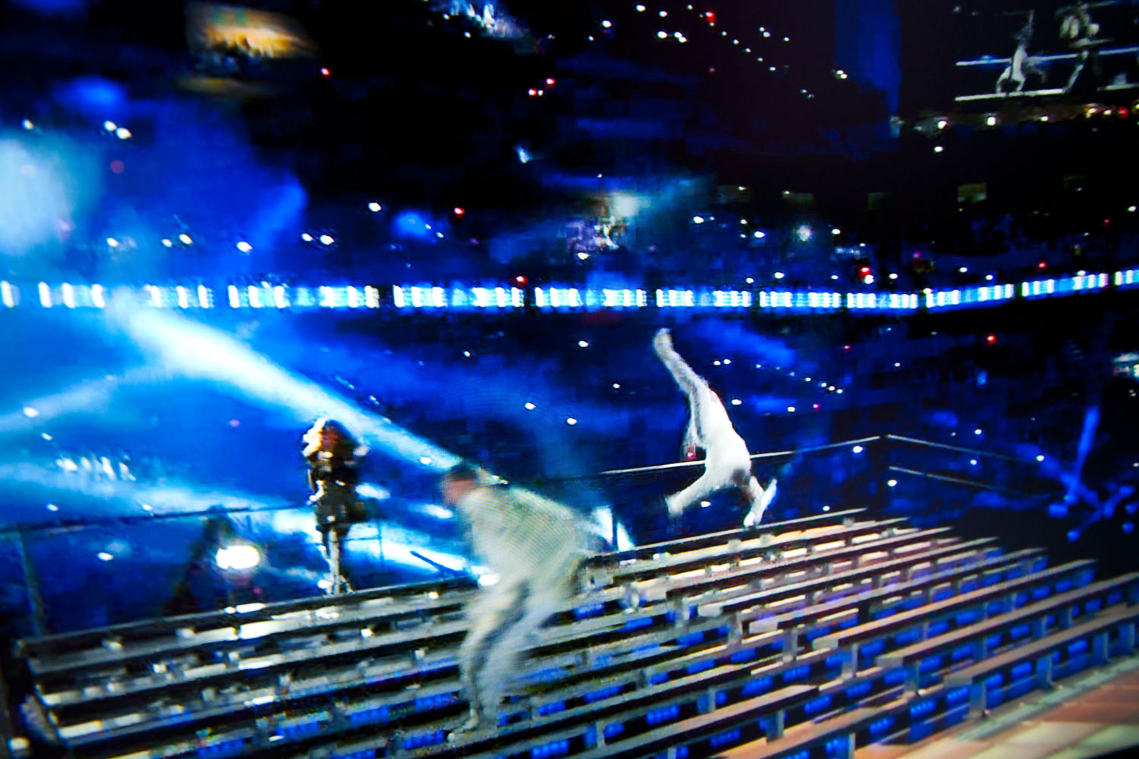 Half time show at Super Bowl 