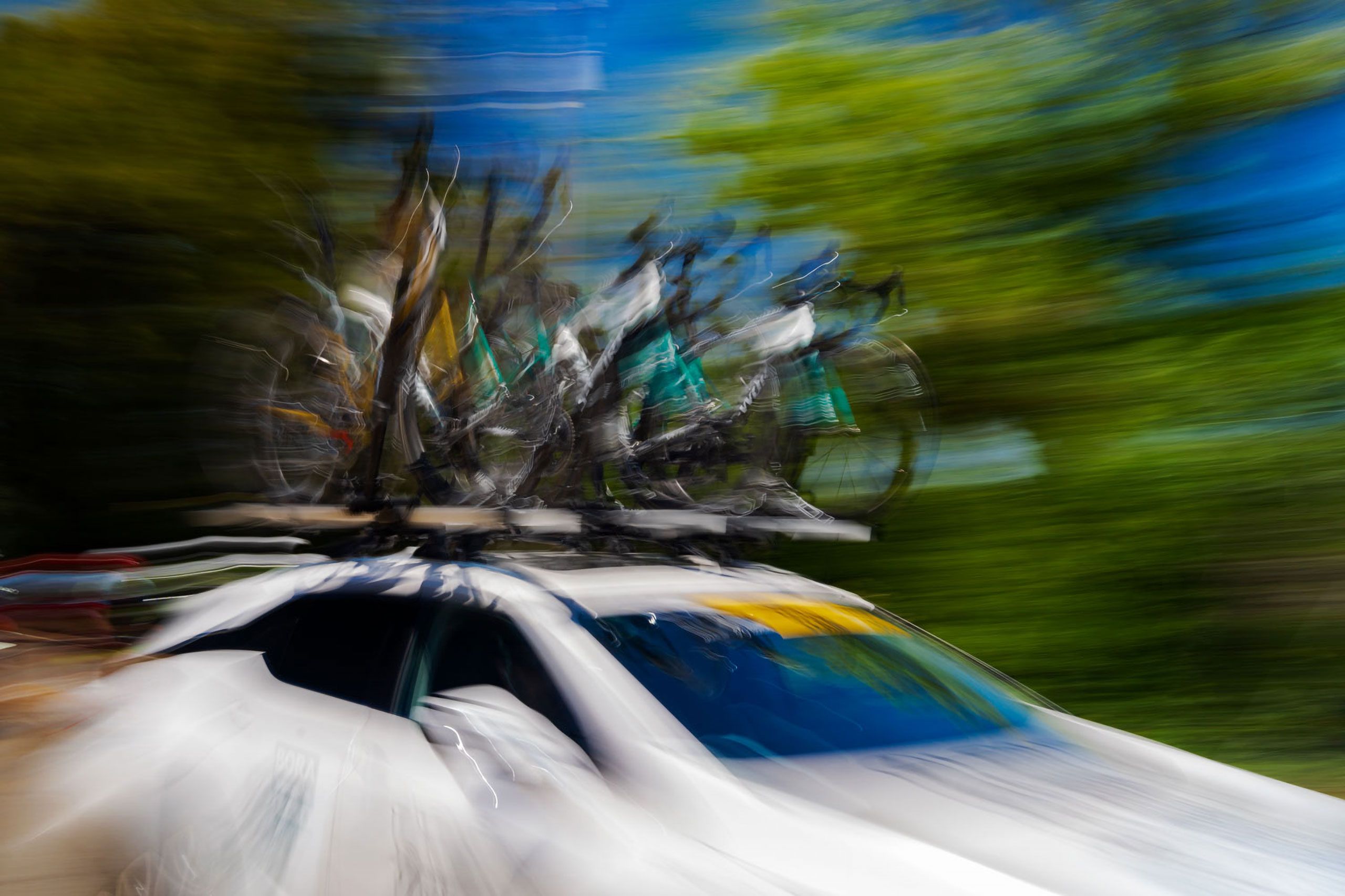 support car  Amgen Tour of California 2018 Davis