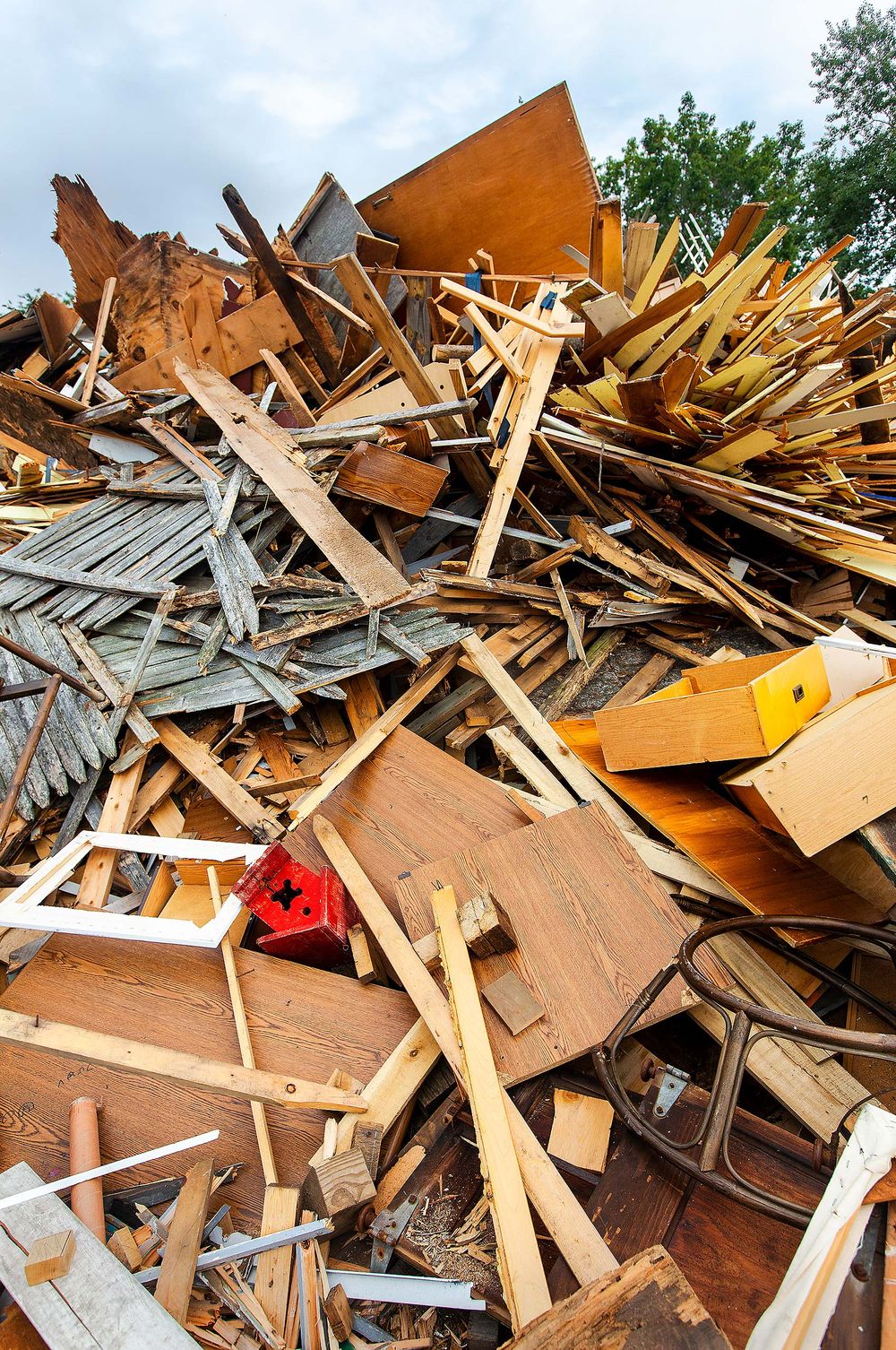 Birdhouse at the dump in Cape Elizabeth Maine