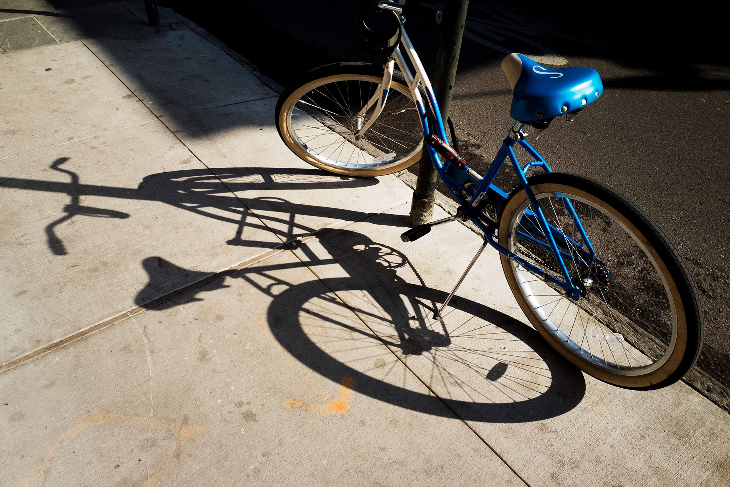 Bike and shadow NOLA