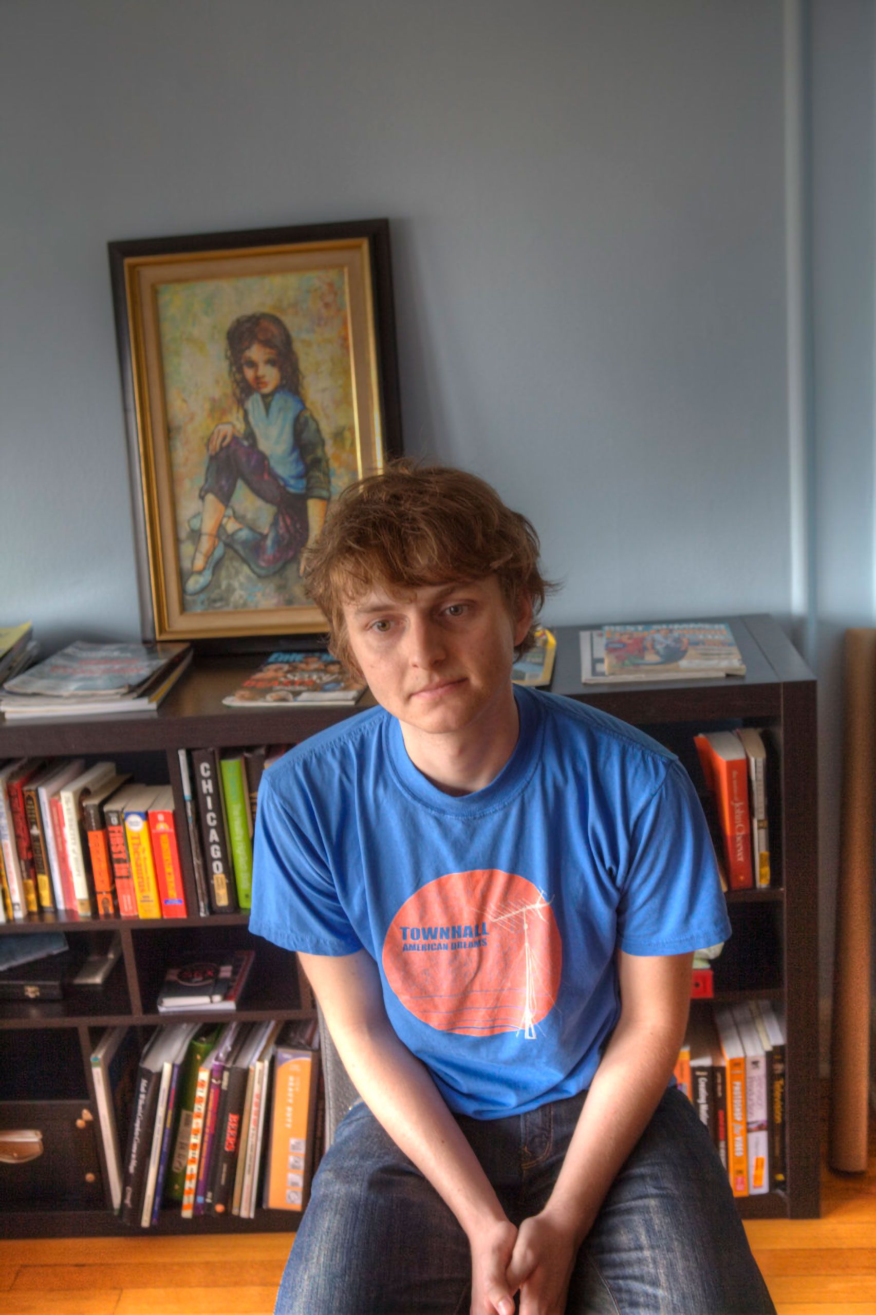 Matt Hope and his mother