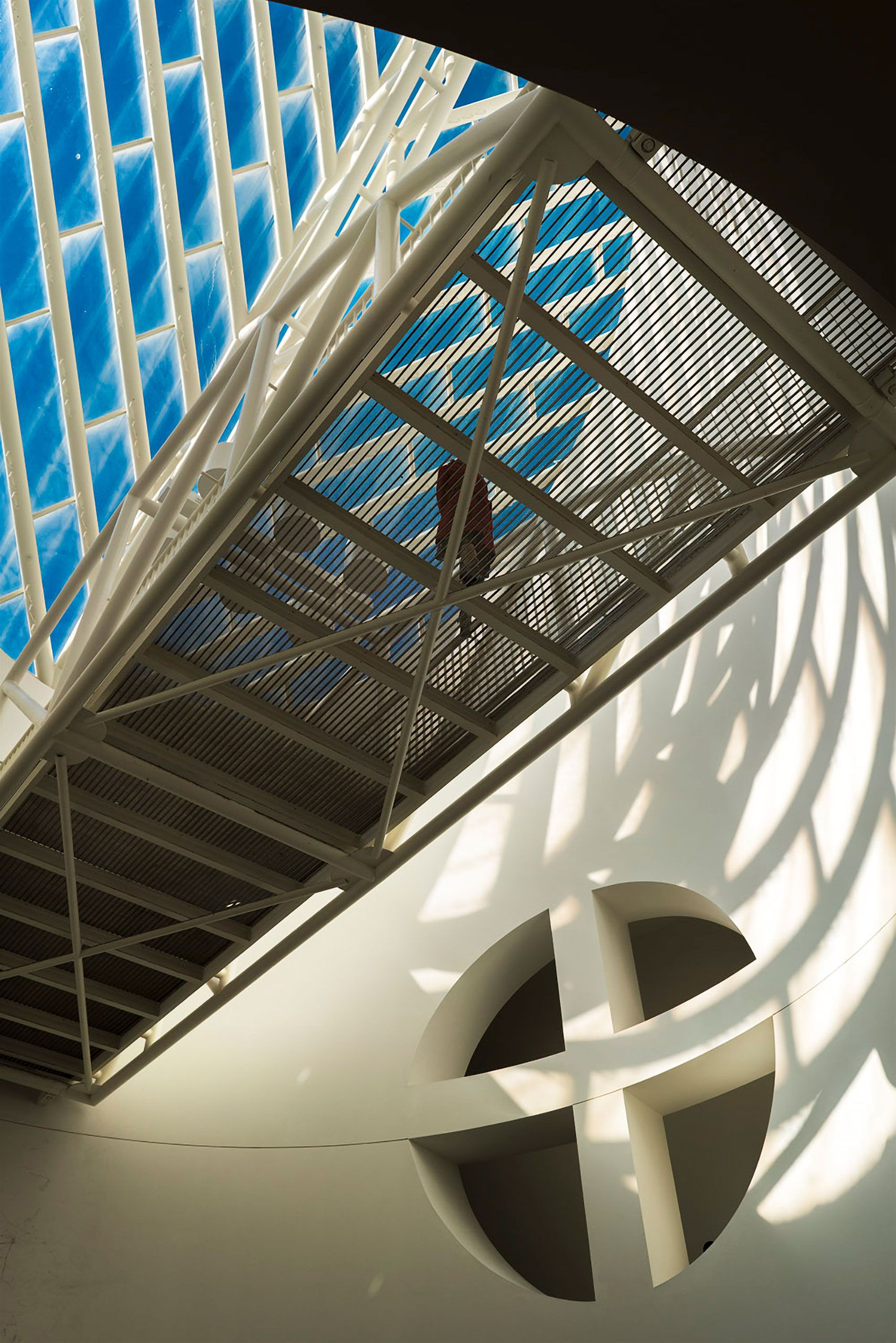 San Francisco Museum of Modern Art glass enclosed beige on fifth floor  architect Mark Jensen