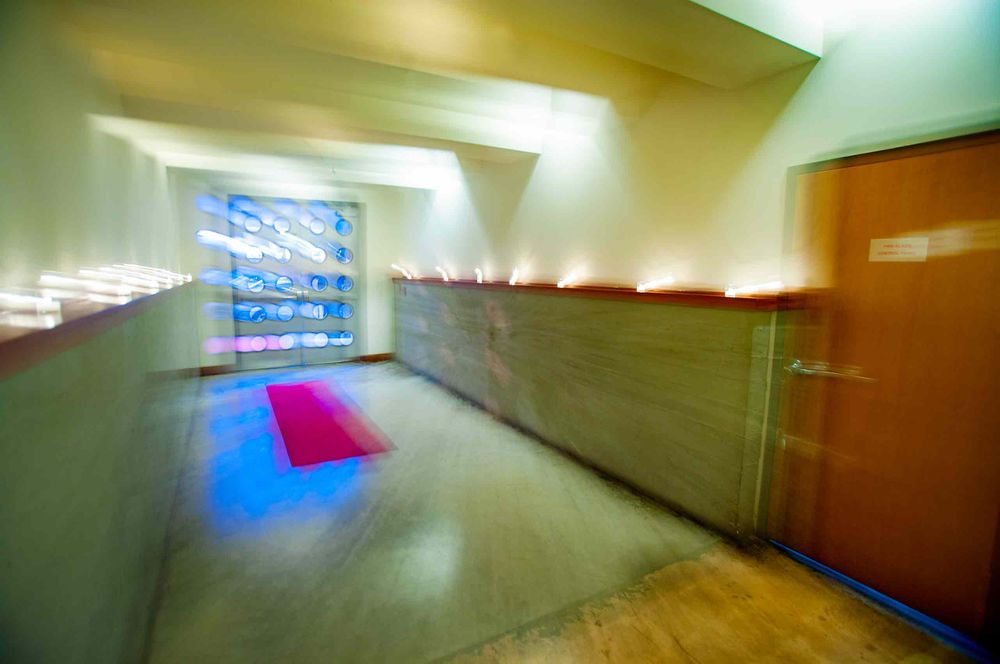 Foreign Cinema restruanjt hall way in san Francisco califirona