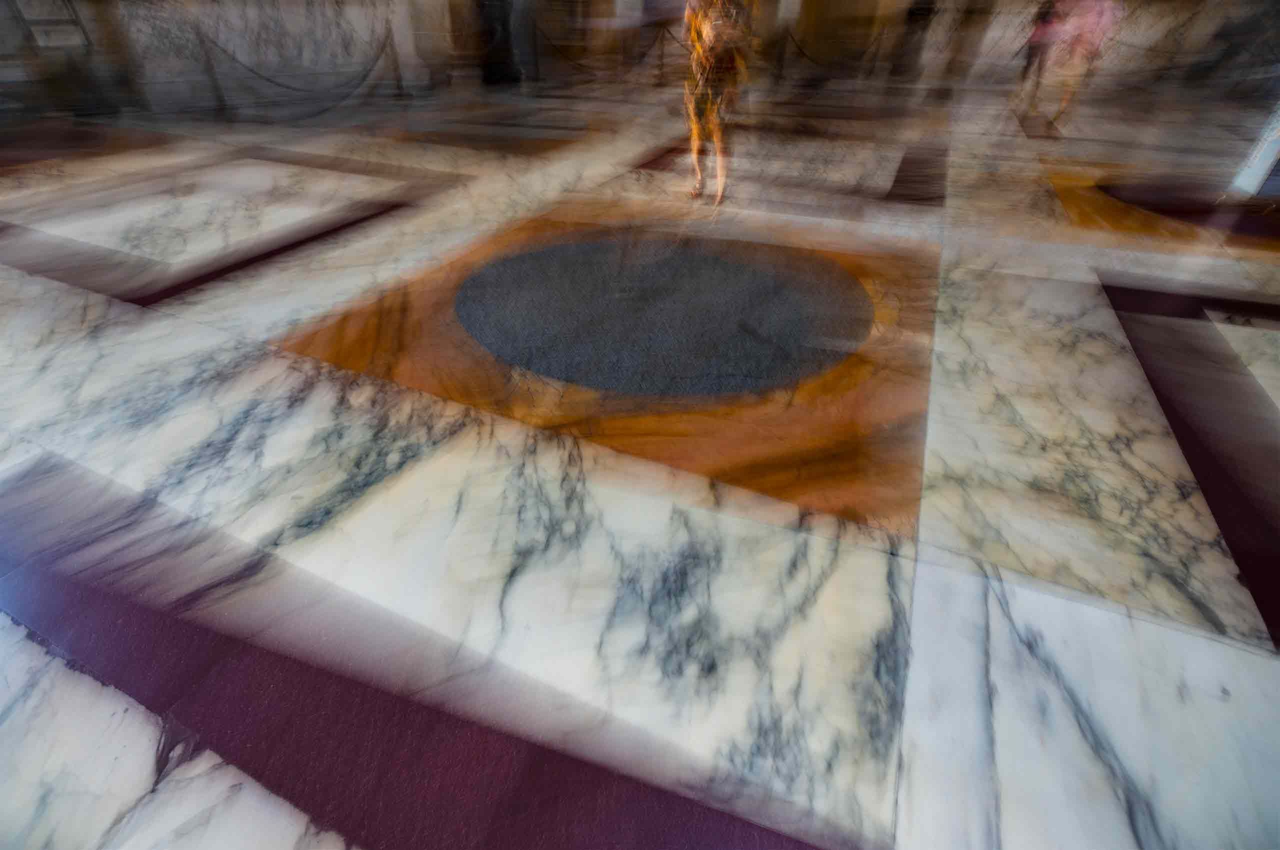 Marble floor of Pantheon in Rome