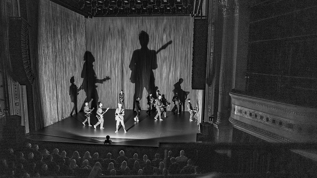David Byrne's American Utopia at the Hudson theatre new york city