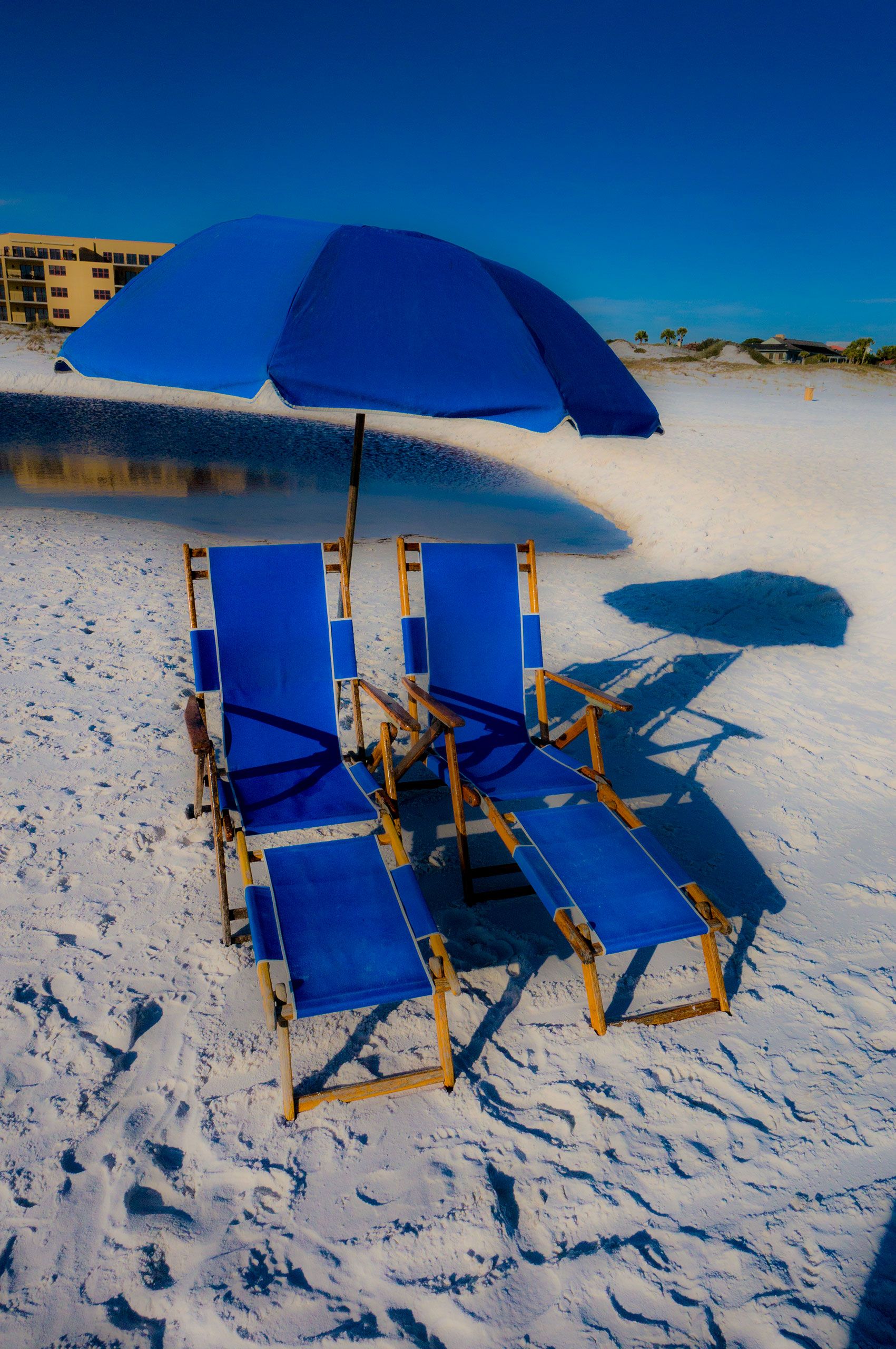 Beach chairs Blue Mountain Beach Santa Rosa Beach Florida