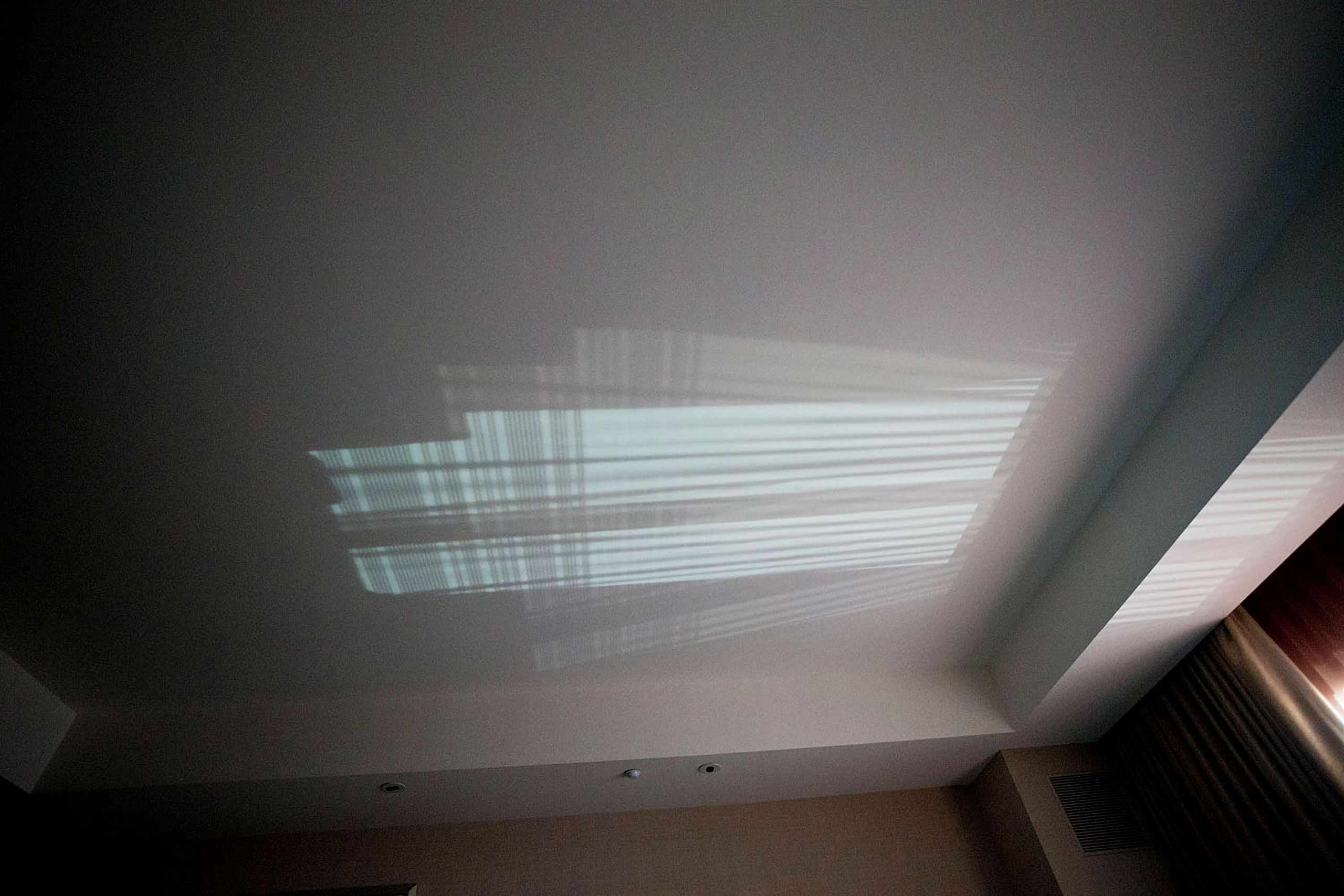 light on wall