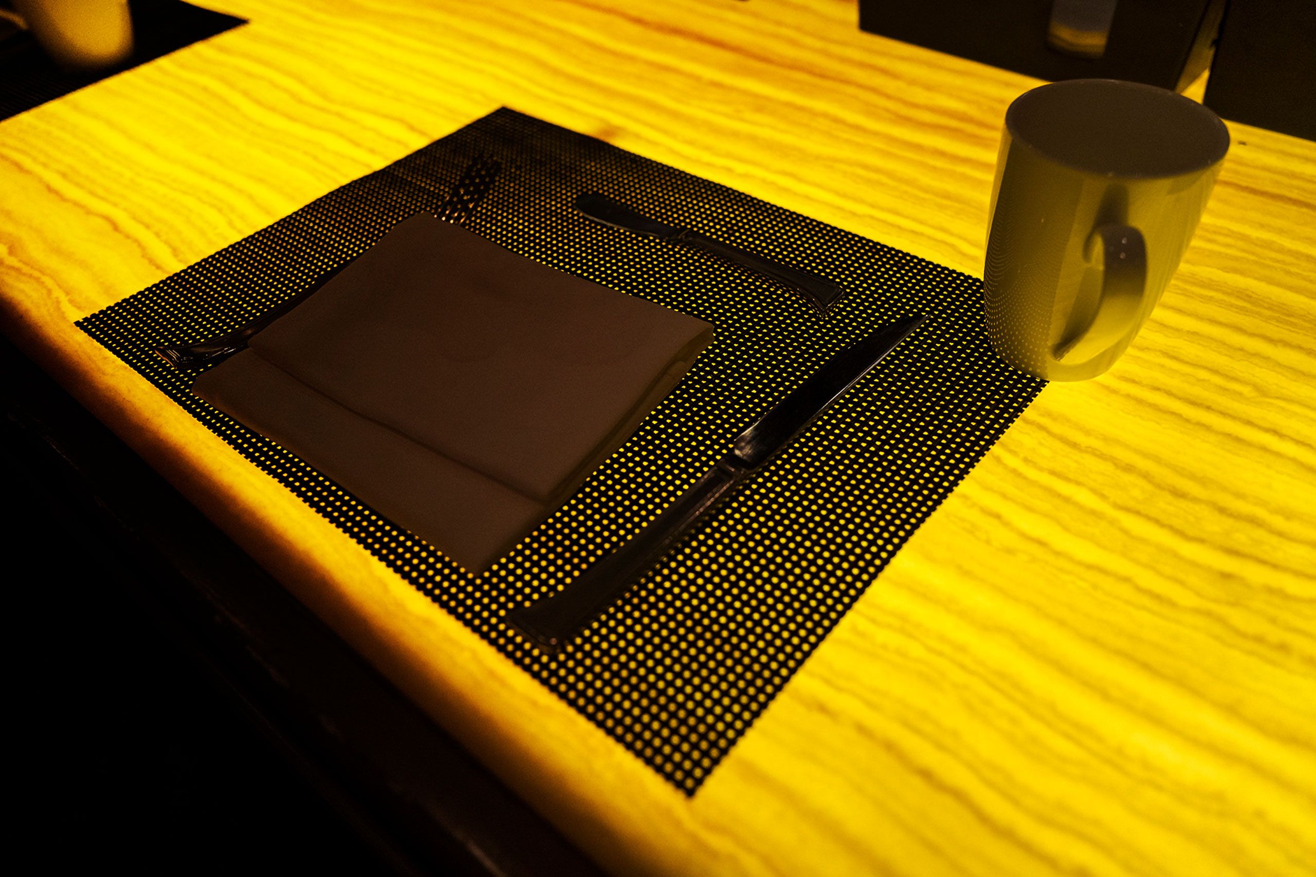 Counter in restaurant in the Roosevelt Hotel in New Orleans 
